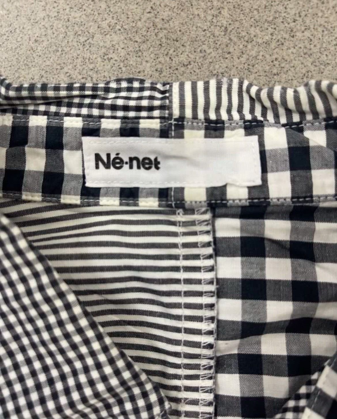 Ne-Net Authentic Ne-Net Issey Miyake 3 Cut Button Up Shirt Size US L / EU 52-54 / 3 - 6 Thumbnail
