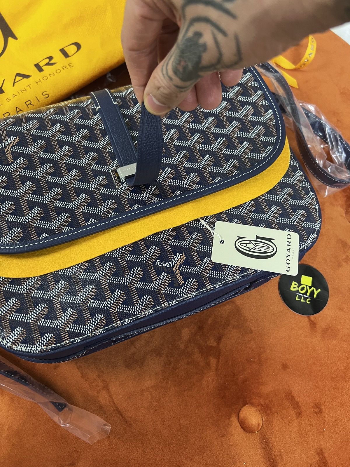 Goyard GOYARD Belvedere MM messenger bag Size ONE SIZE - 5 Thumbnail