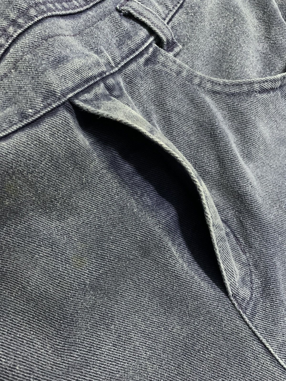 Warehouse Vintage Japanese Brand Limited Edition Faded Denim Overalls Size 31" - 10 Thumbnail