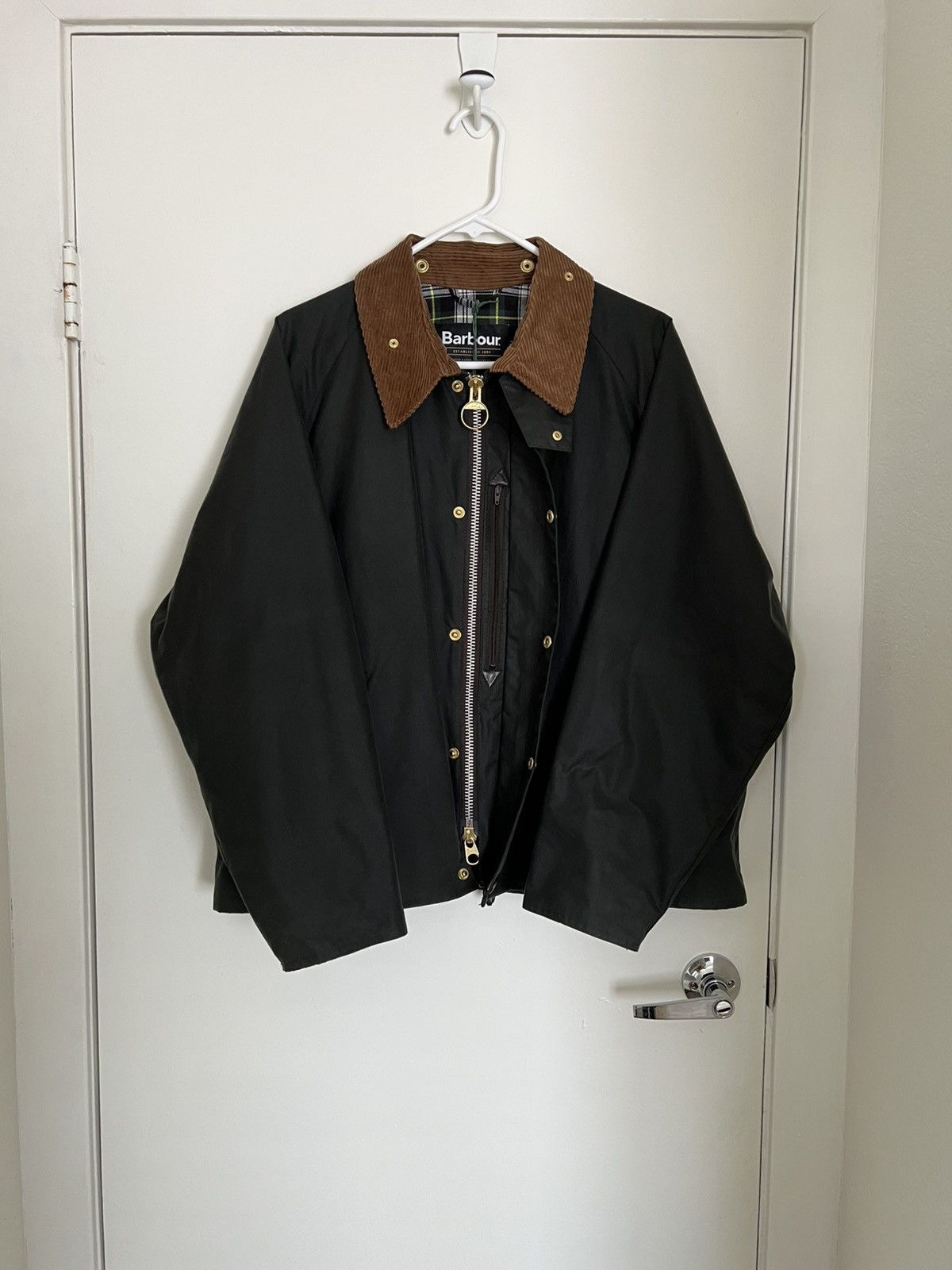 【ハナサク】Barbour 130th Transport 38 Barbour 130th Anniversary Transport Waxed Jacket Sage by Barbour