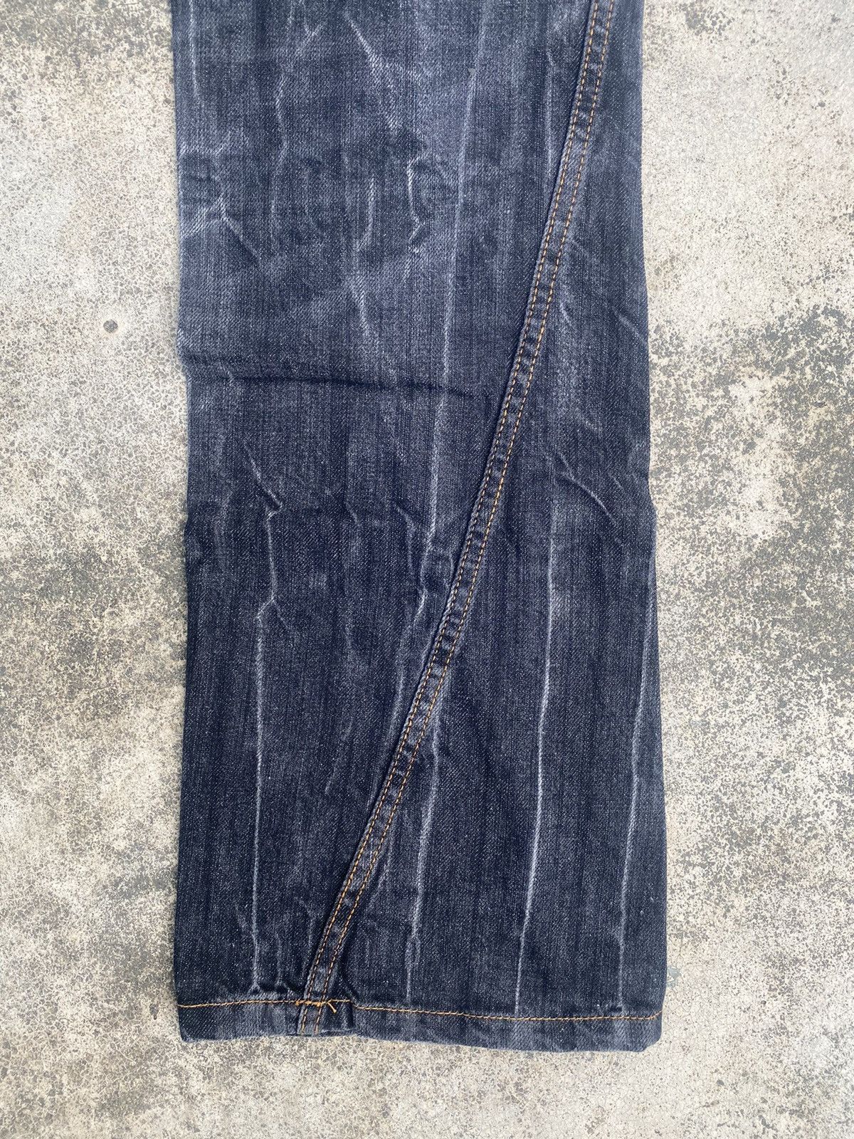 If Six Was Nine × Japanese Brand Flare Jeans Antful Distressed Clawmark Splash Size US 30 / EU 46 - 16 Thumbnail