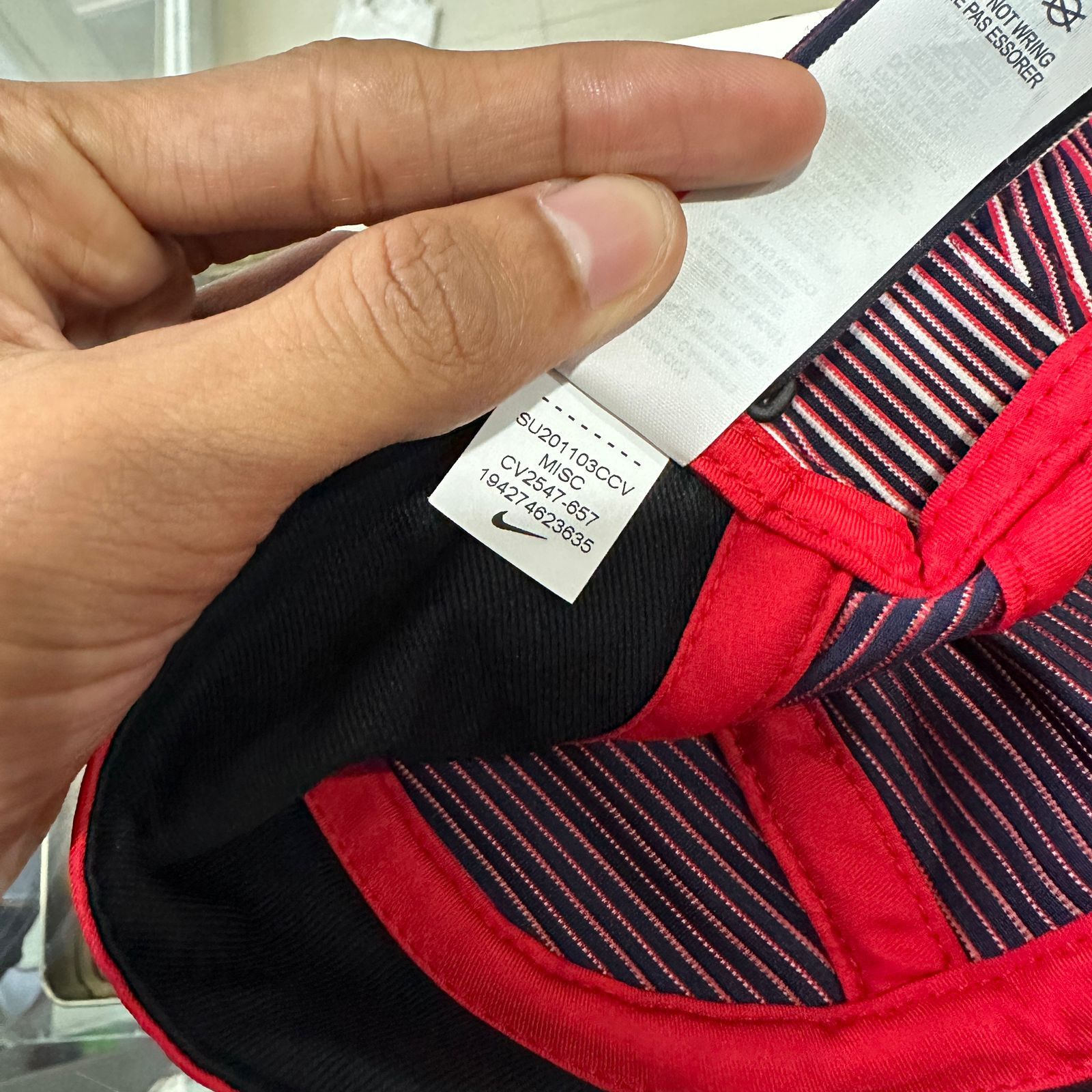 Gyakusou × Nike Nikelab, x Gyakusou Trail Cap University Red Size ONE SIZE - 6 Thumbnail