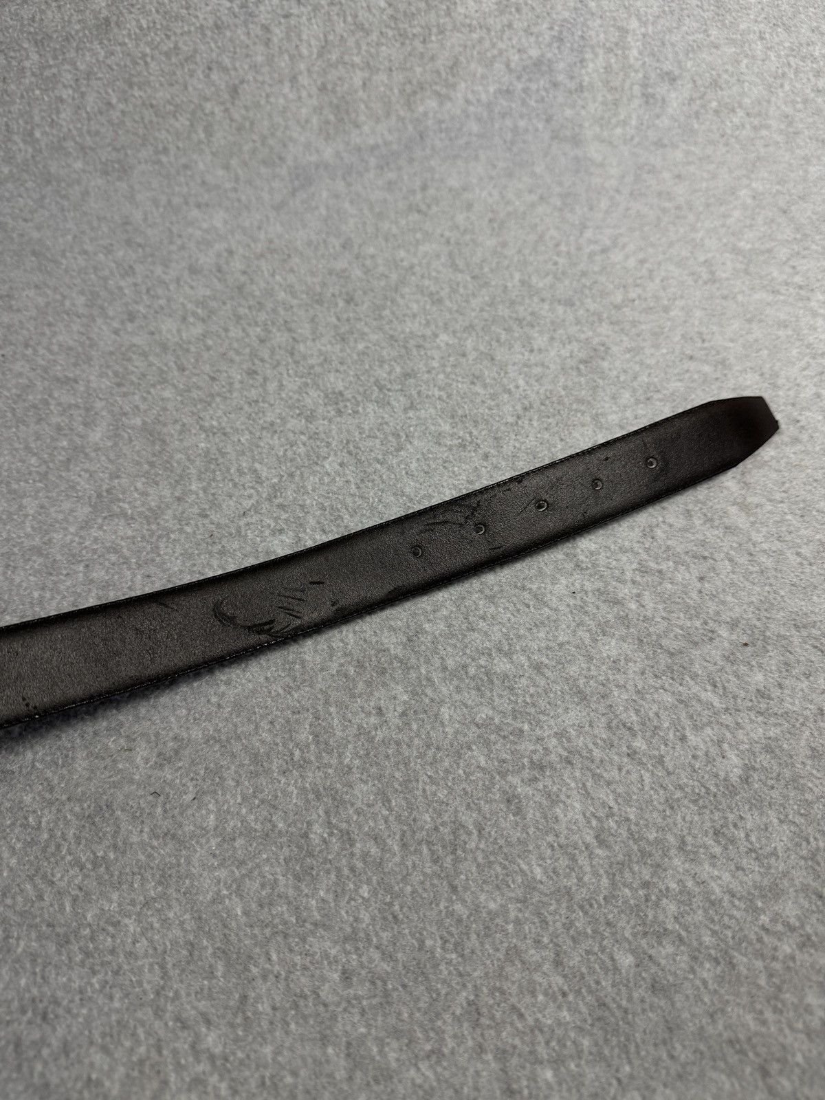 Dior Vintage Christian Dior Logo Buckle Black Leather Belt Unisex Size ONE SIZE - 13 Thumbnail