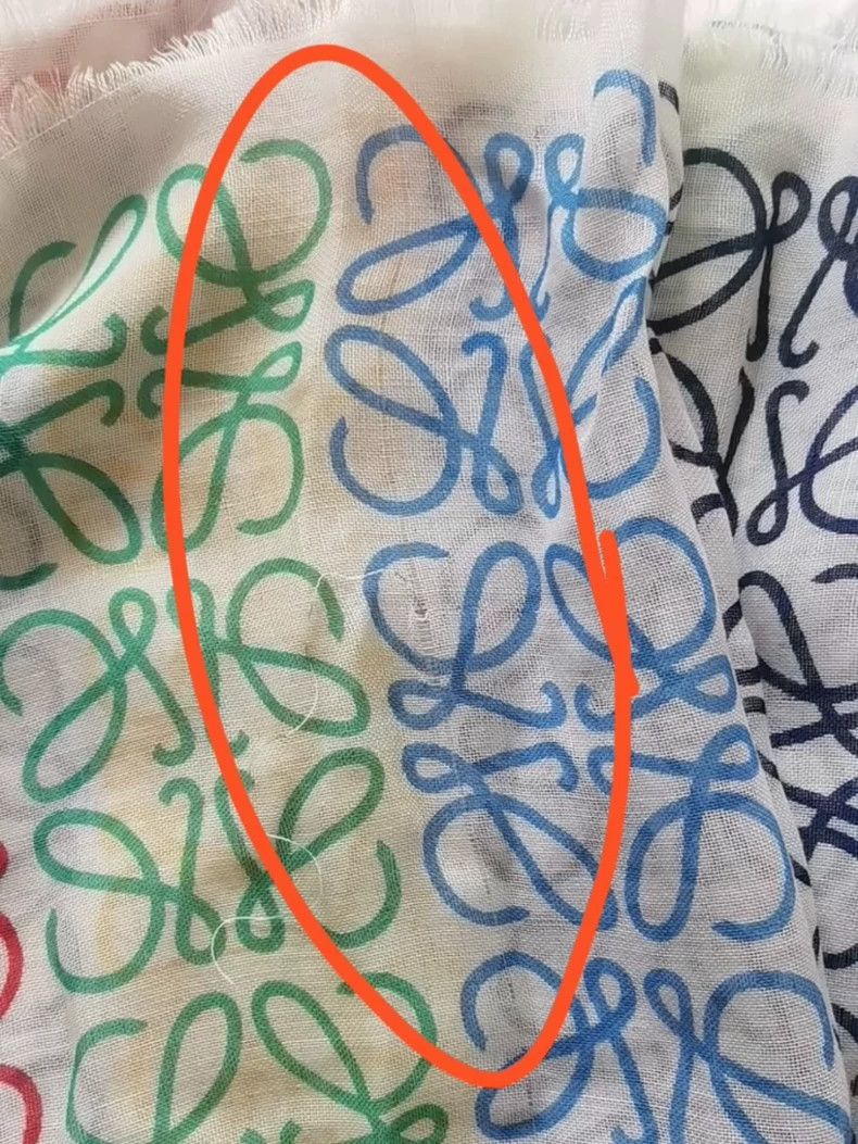 Loewe LOEWE Colorful full logo scarf Size ONE SIZE - 7 Thumbnail