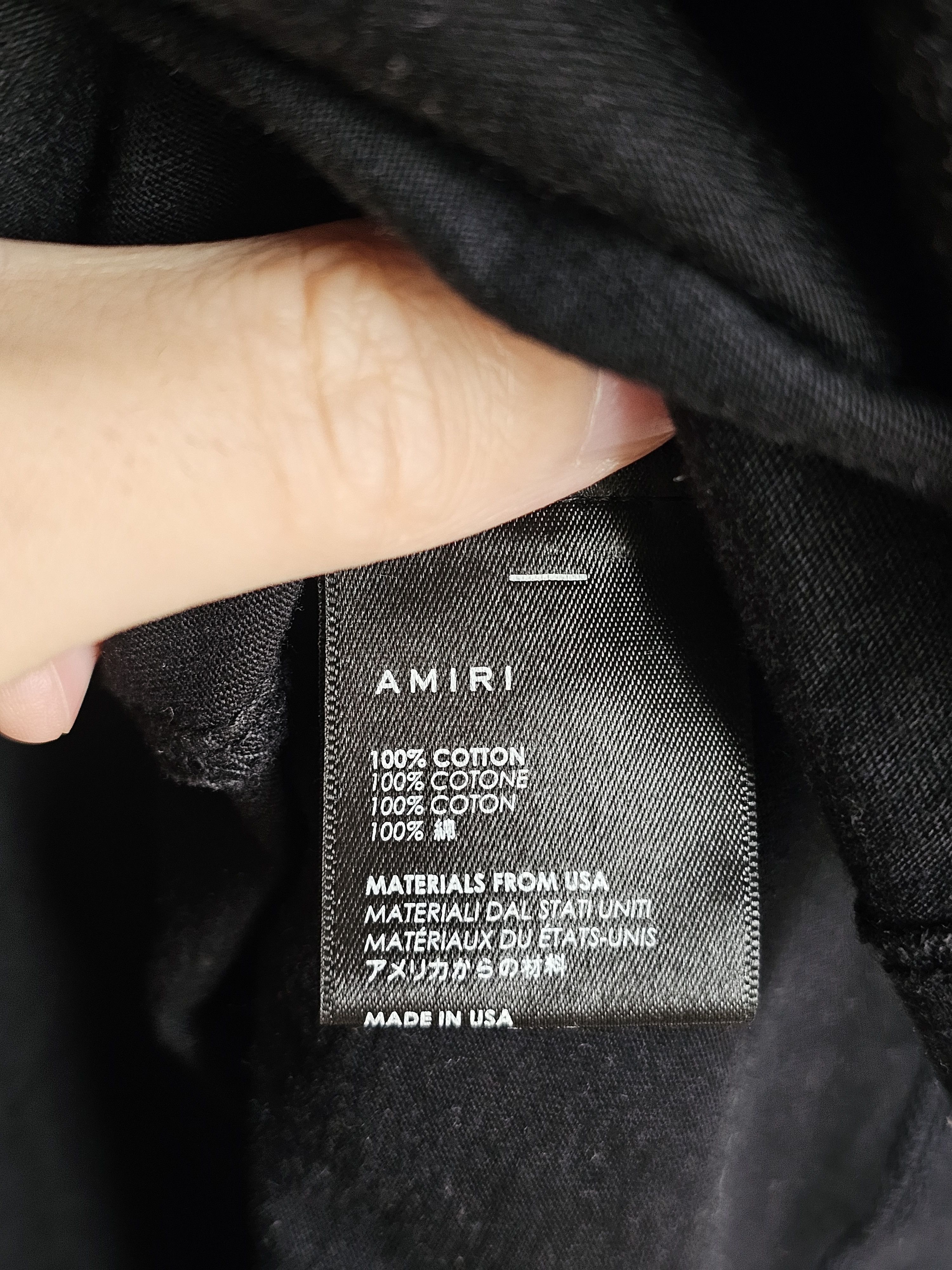 Amiri Amiri men's oversize T-shirts size L Size US L / EU 52-54 / 3 - 4 Thumbnail