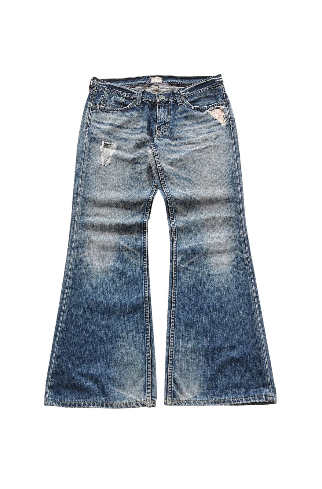 Levi's Womens Vintage Levis Redloop Flare Jeans Style Vibes LGB Size 32" / US 10 / IT 46 - 1 Thumbnail