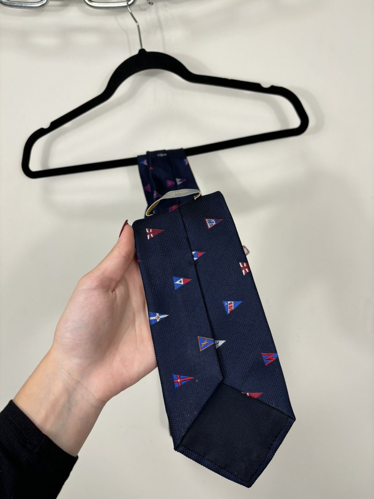 Louis Vuitton Louis Vuitton Cup 2000 Yacht Clubs Flags Luxury Silk Tie Size ONE SIZE - 4 Thumbnail