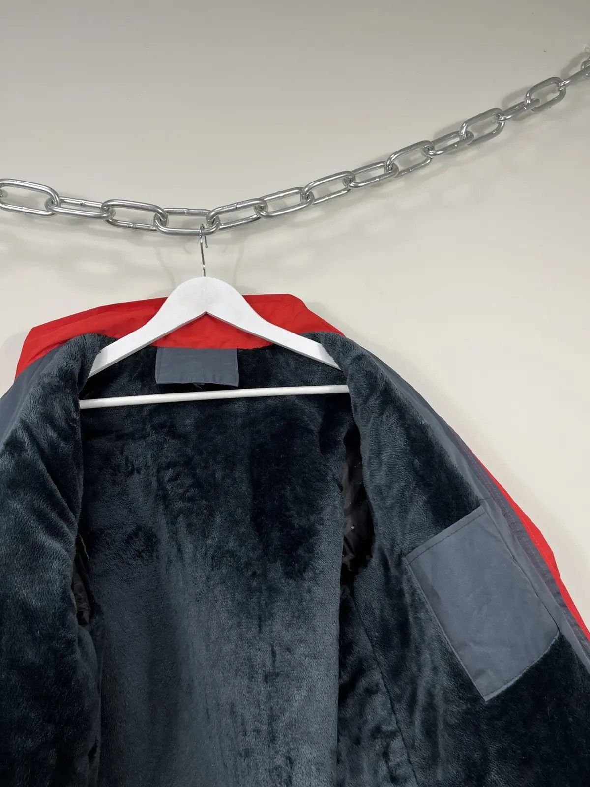 Formula 1 × Vintage Vintage Jaguar F1 Red Big Logo Bomber Racing Jacket Size US L / EU 52-54 / 3 - 11 Thumbnail