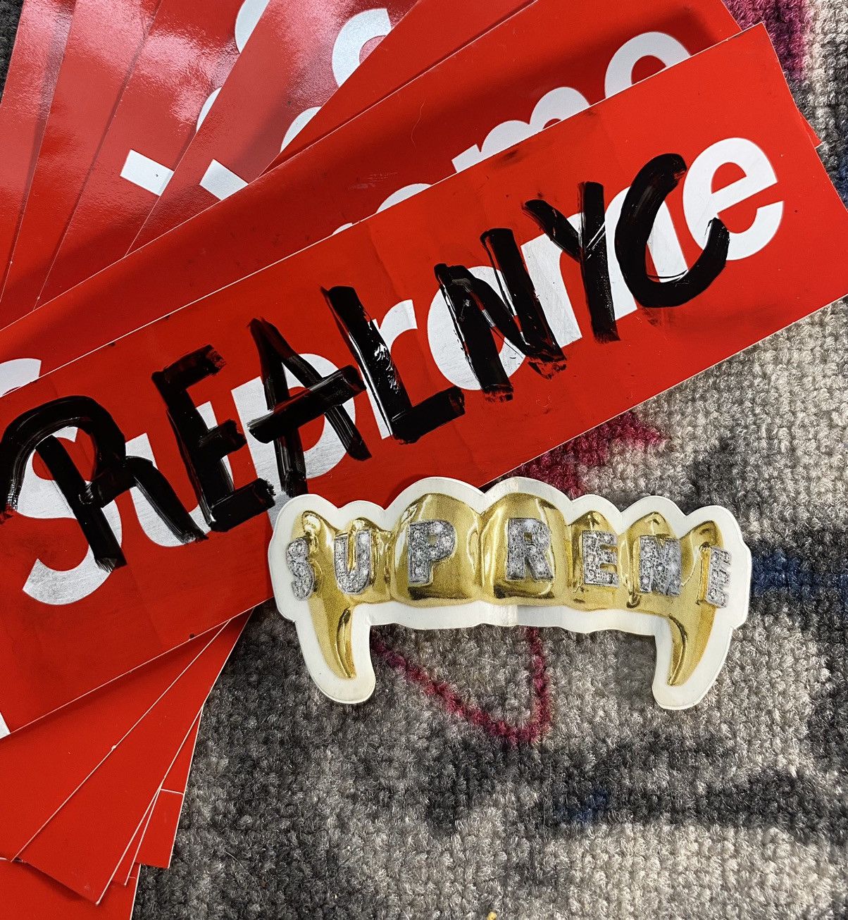 Supreme Fronts Sticker Grailed