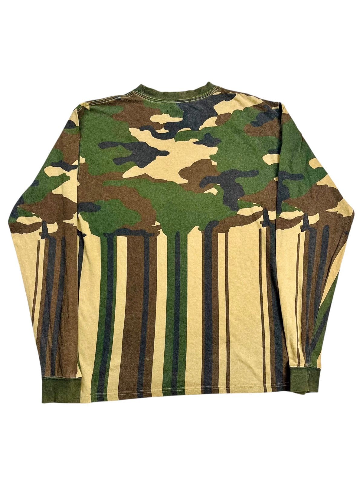 Hysteric Glamour 2000s Swagger Tokyo - Melted Camo Longsleeve Size US M / EU 48-50 / 2 - 2 Thumbnail