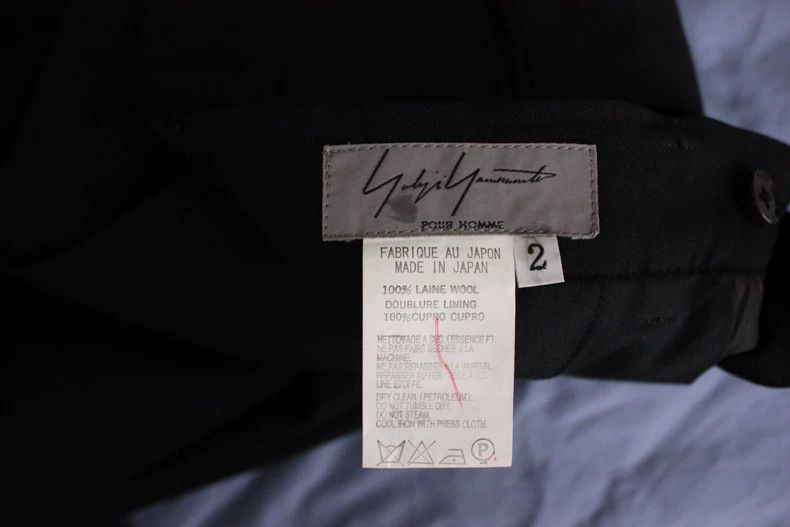 Yohji Yamamoto Yohji Yamamoto 09ss cuffed pants 2503-Nextarrow Size US 28 / EU 44 - 5 Thumbnail