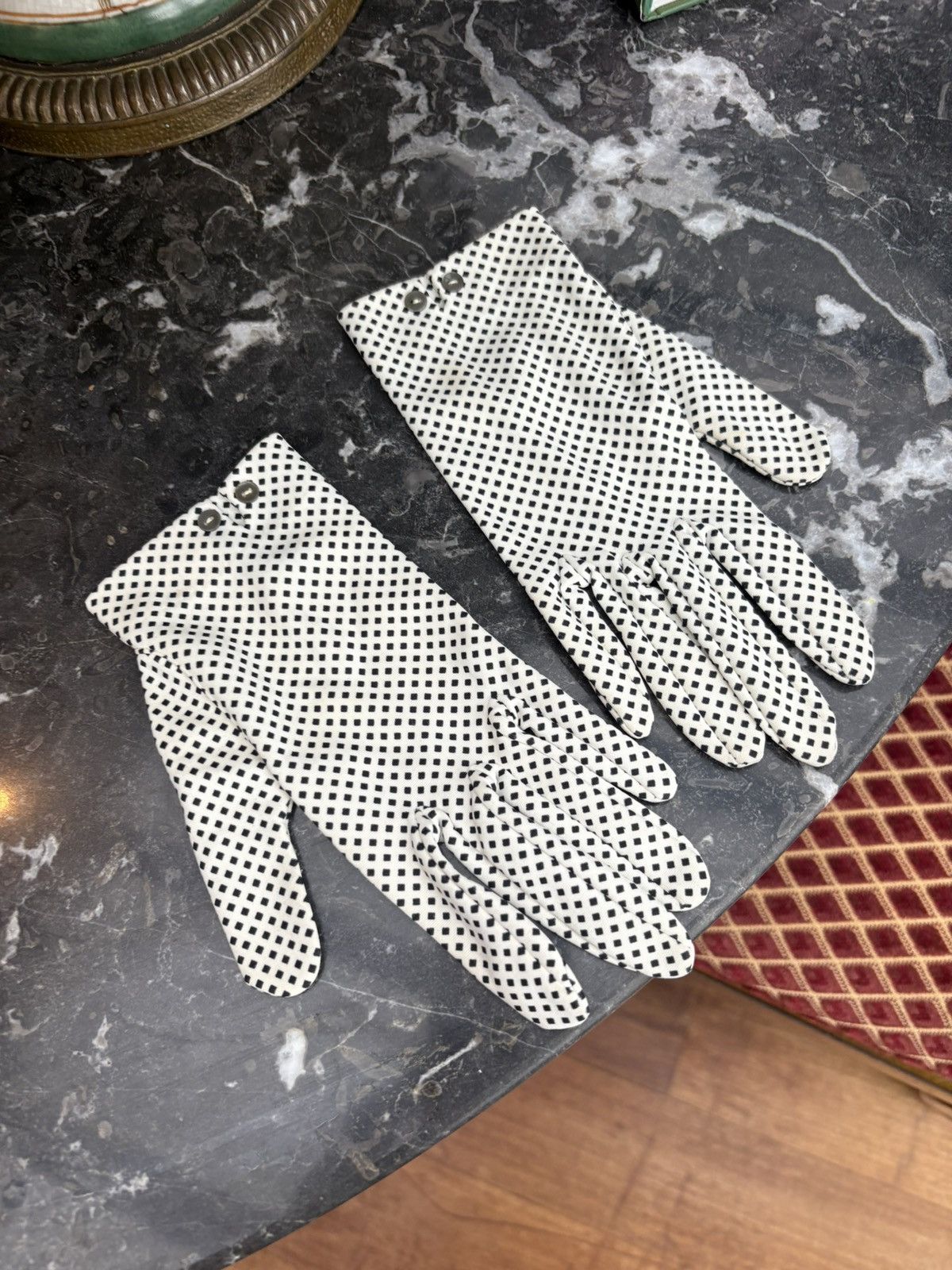 Vintage Vintage gloves Size ONE SIZE - 7 Thumbnail