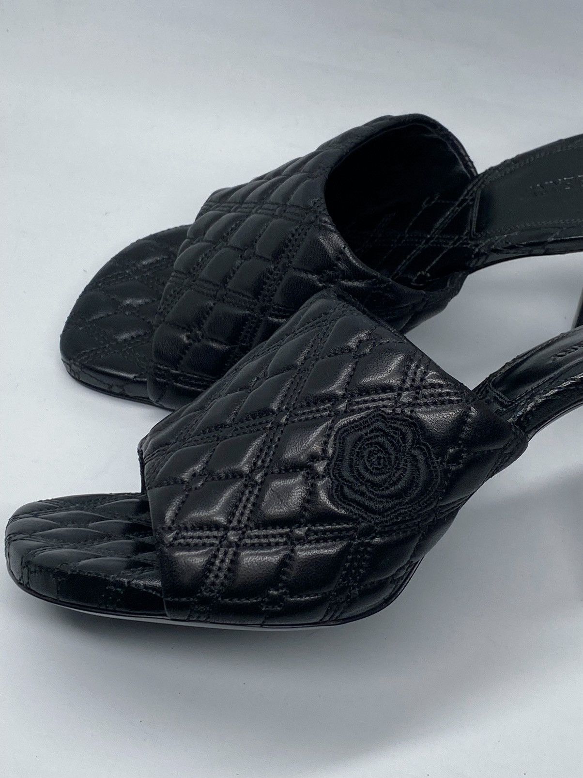 Burberry Burberry Quilted Leather Mules size 37 Size US 7 / IT 37 - 3 Thumbnail