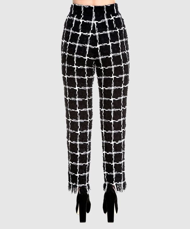 Balmain Balmain Checked Bouclé-Tweed Pants FR38 Size 27" / US 4 / IT 40 - 3 Thumbnail