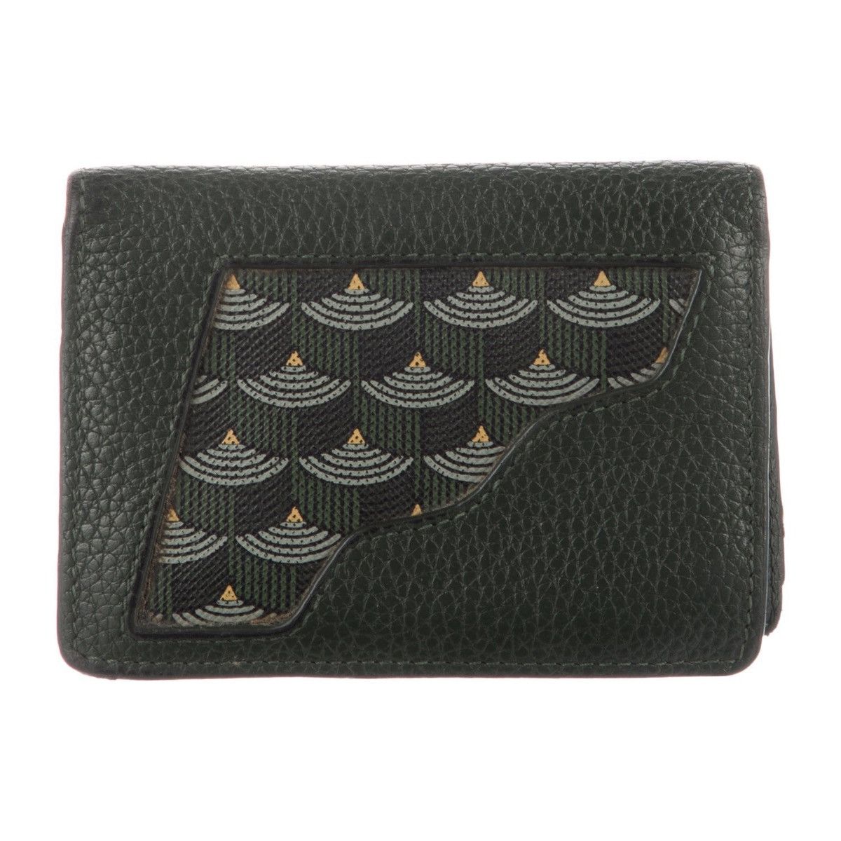 Faure Le Page Empire Green Mini Bifold Pistol Calibre Wallet Size ONE SIZE - 2 Thumbnail