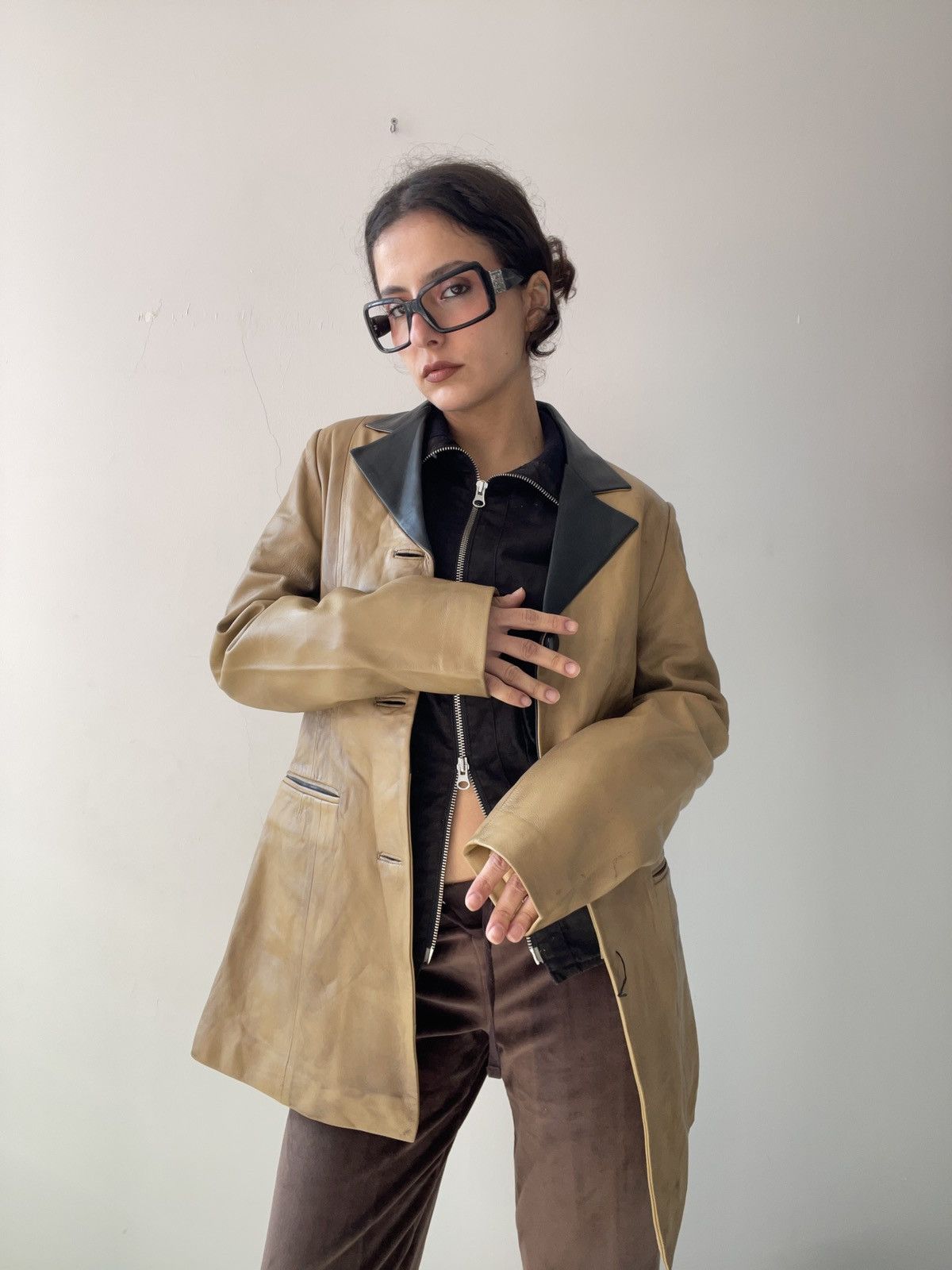 Vintage Vintage leather jacket Size M / US 6-8 / IT 42-44 - 3 Thumbnail