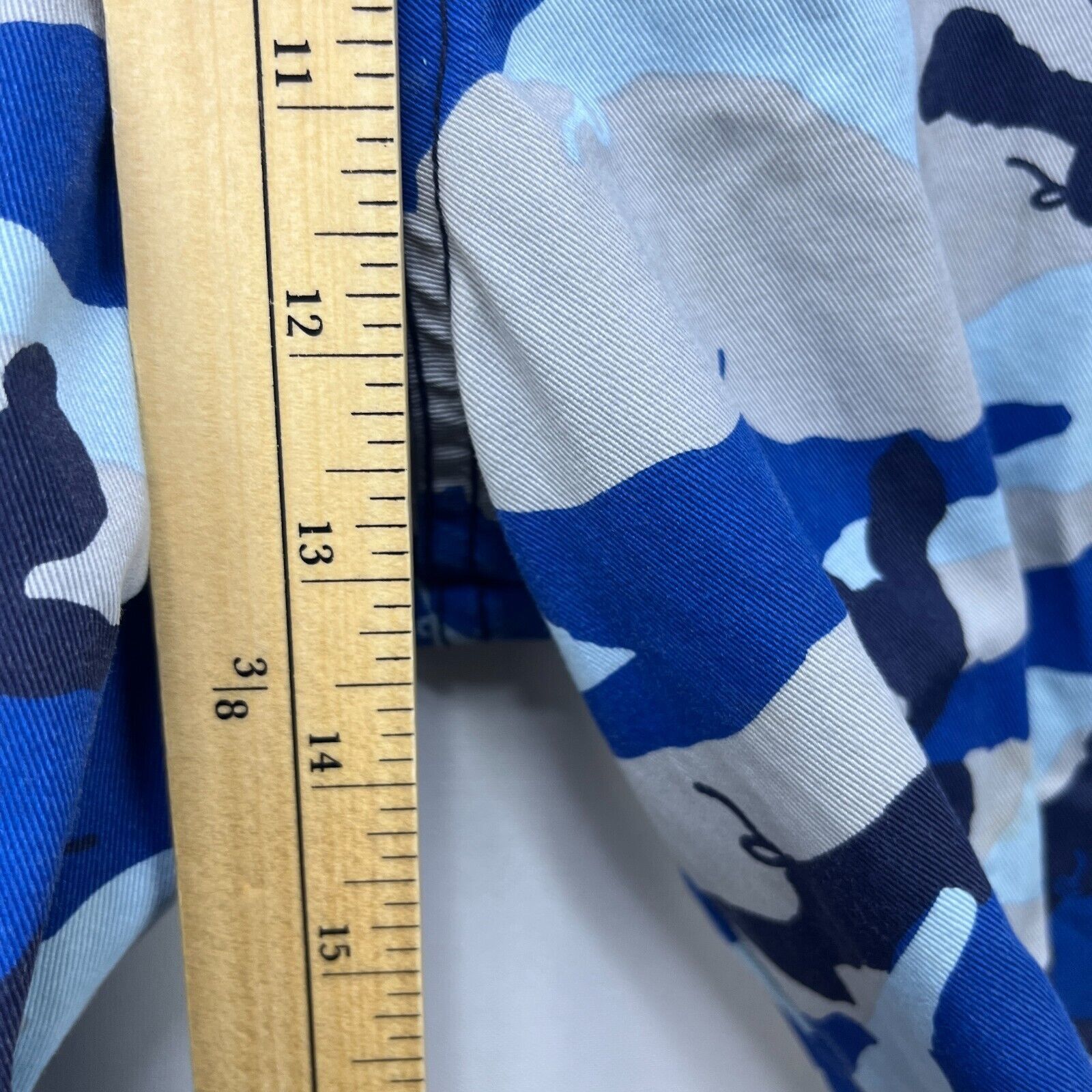 Rocawear × Vintage Vintage Y2K Rocawear Blue Camo Baggy Pants Skater Waist 30 Size US 30 / EU 46 - 14 Thumbnail