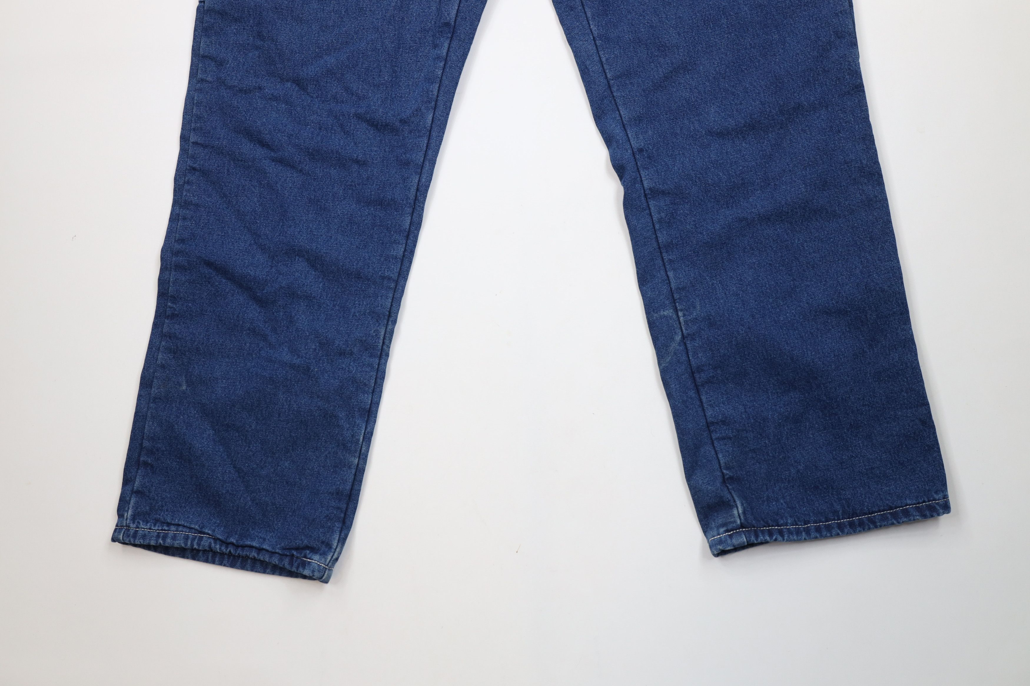 Dickies Vintage Dickies Fit Flannel Lined Wide Leg Dungaree Jeans Size US 38 / EU 54 - 5 Thumbnail