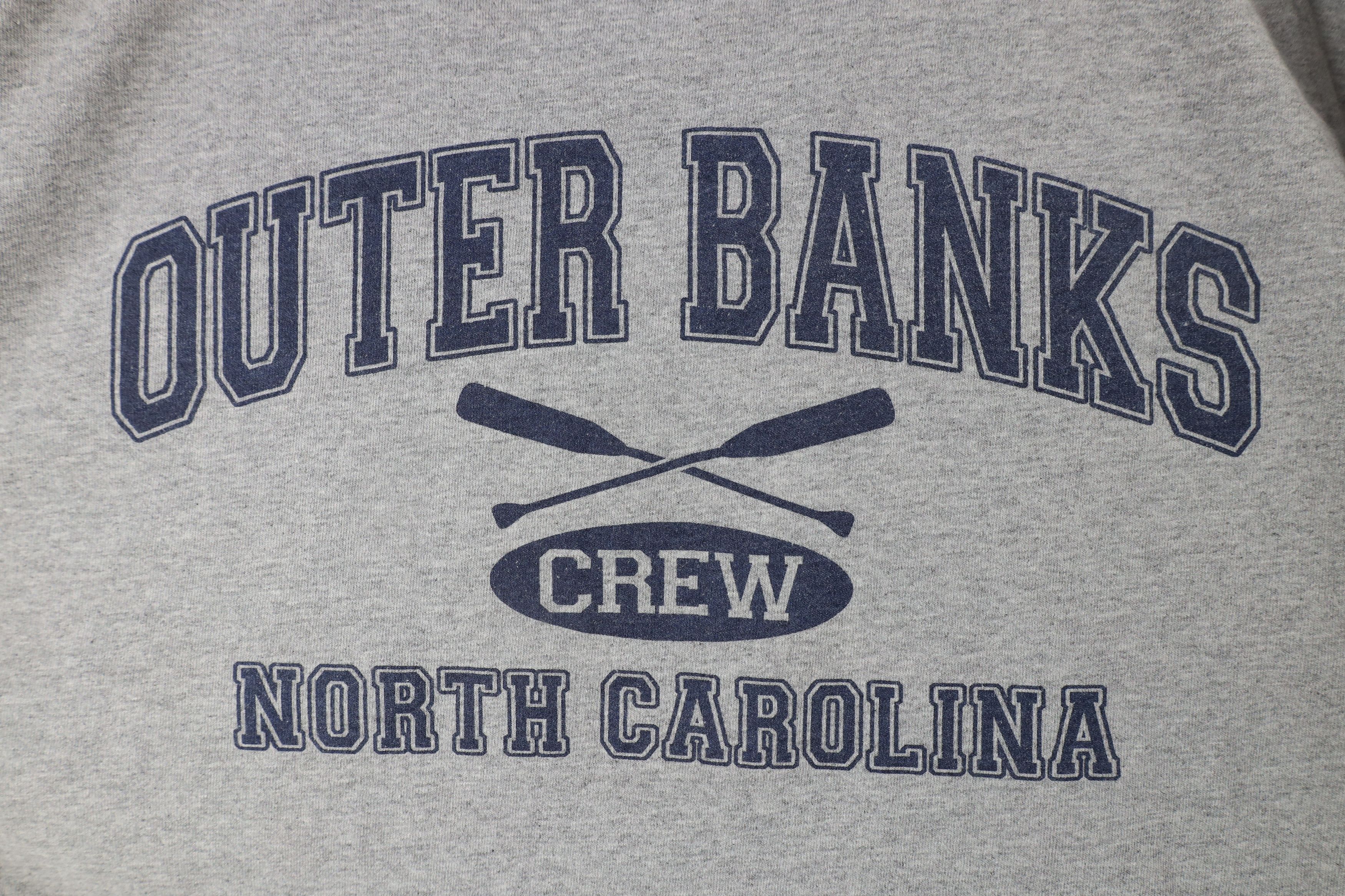 Vintage Vintage Outer Banks North Carolina Crew Rowing T-Shirt Gray Size US XL / EU 56 / 4 - 4 Thumbnail