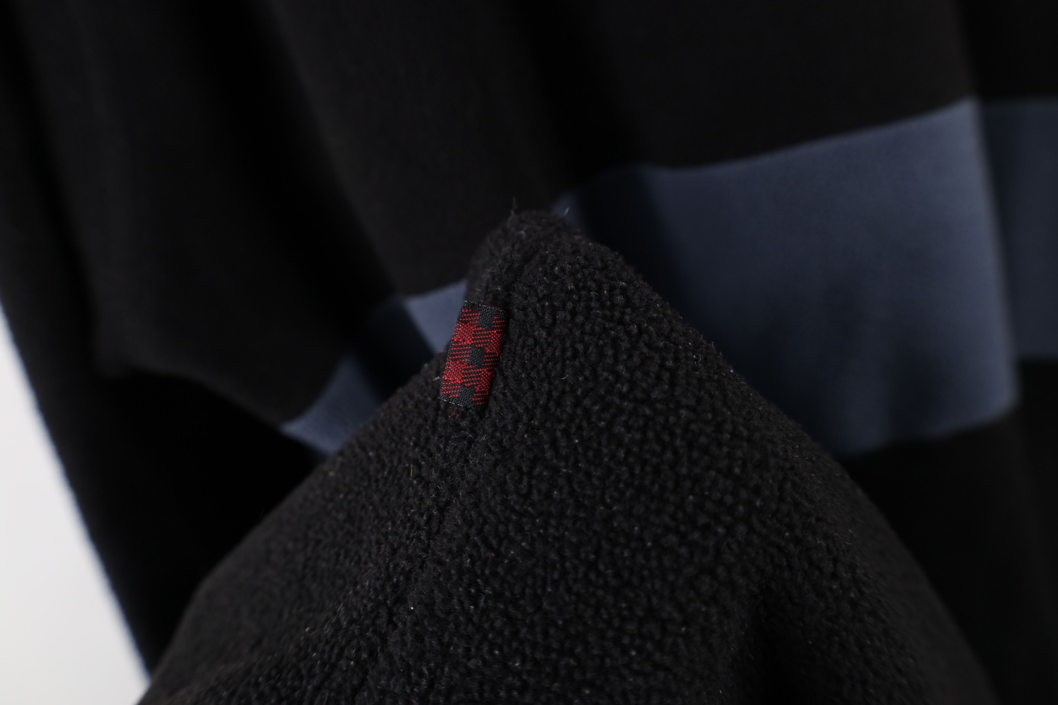 Vintage × Woolrich Woolen Mills Vintage 90s Woolrich Block Fleece Crewneck Sweatshirt Black Size US XXL / EU 58 / 5 - 9 Thumbnail