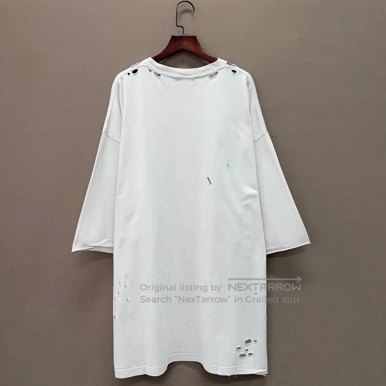 Balenciaga Balenciaga Text Destroy Short Sleeve Size US XS / EU 42 / 0 - 4 Thumbnail