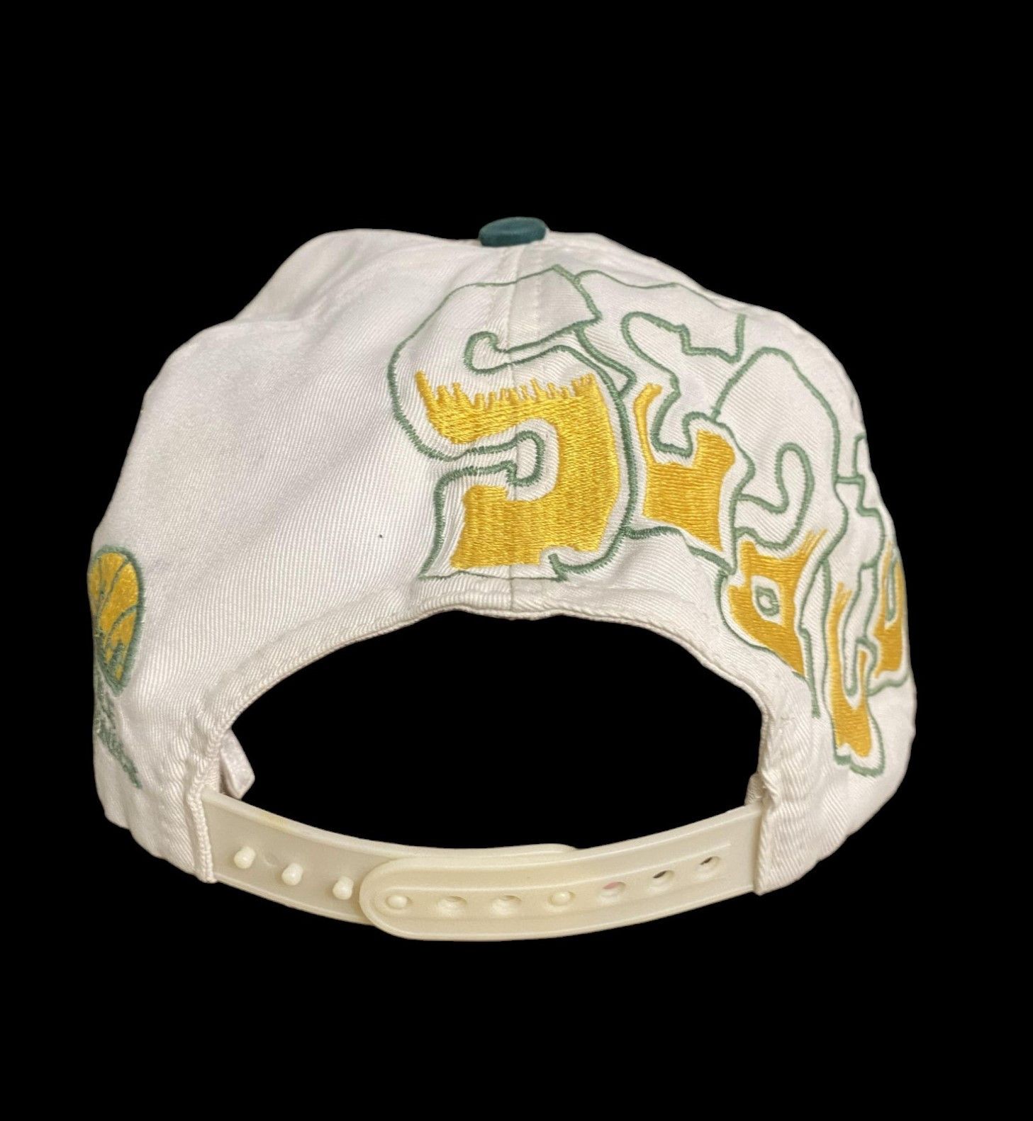Drew Pearson Drew Pearson Graffiti Seattle SuperSonics Snapback Cap Hat Size ONE SIZE - 9 Thumbnail