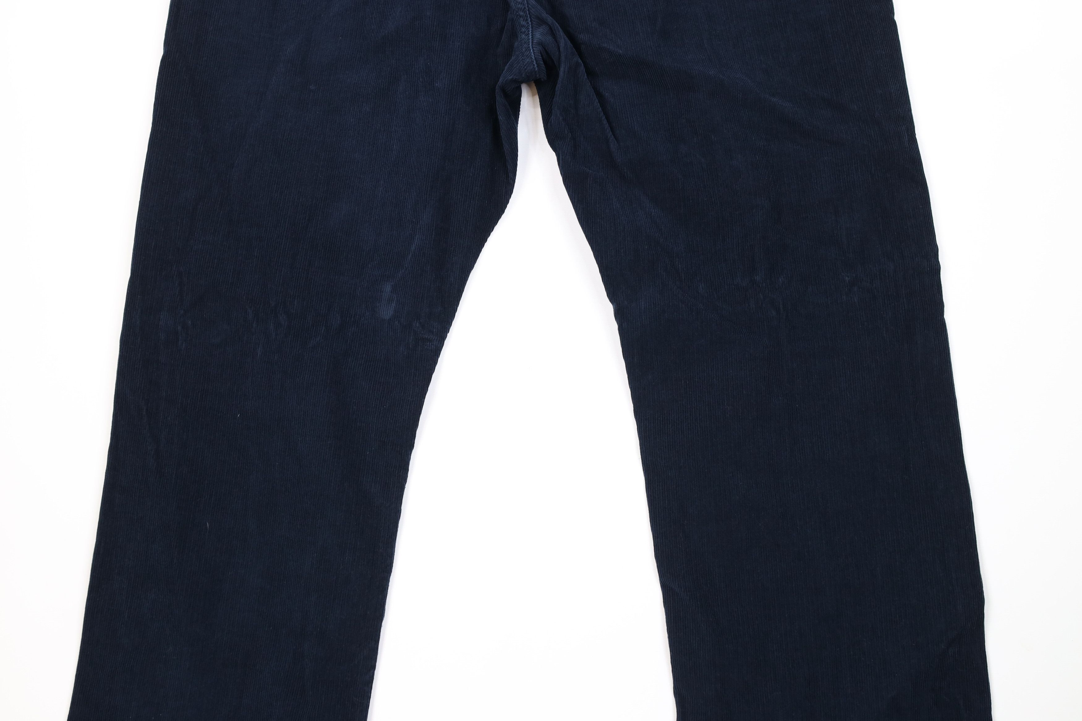Banana Republic Banana Republic Pima Cotton Wide Leg Corduroy Pants Blue Size US 40 / EU 56 - 13 Thumbnail