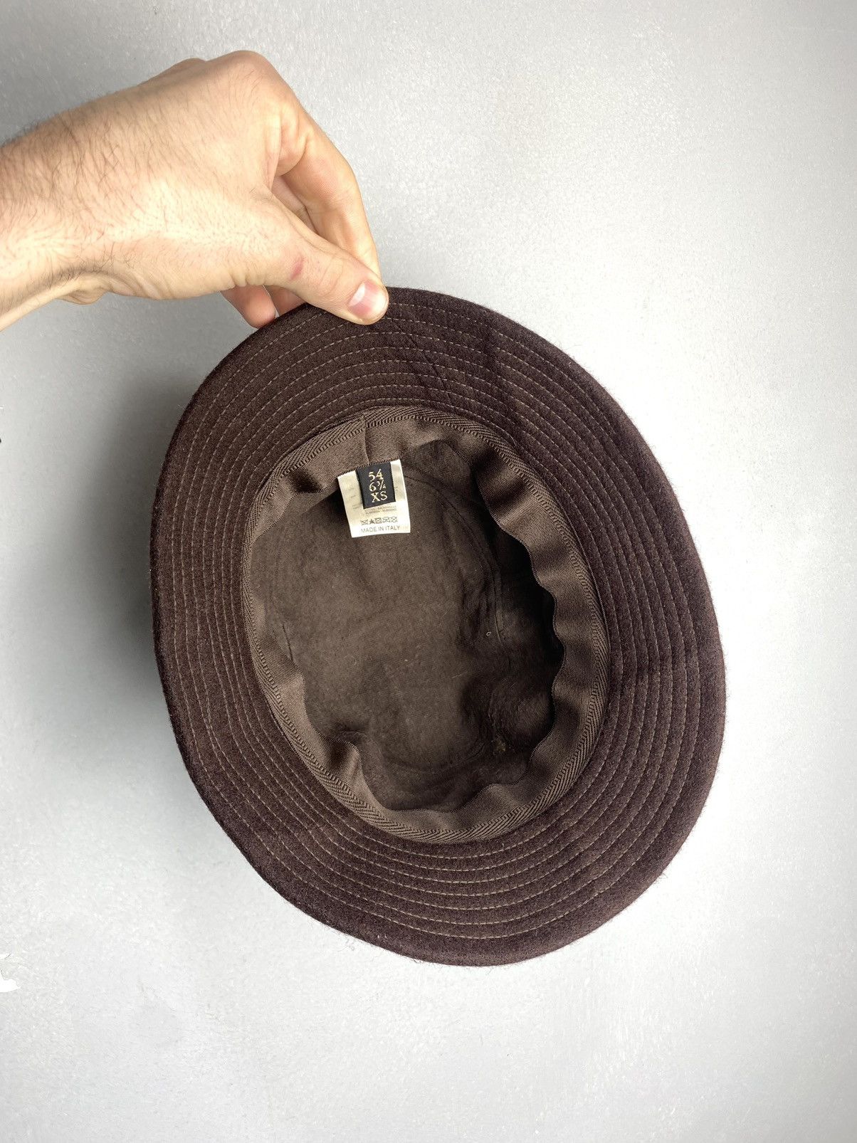 Other Rare! Guerra 1855 Wool Patchwork Cap Hat Made In Italy Size 30 - 9 Thumbnail