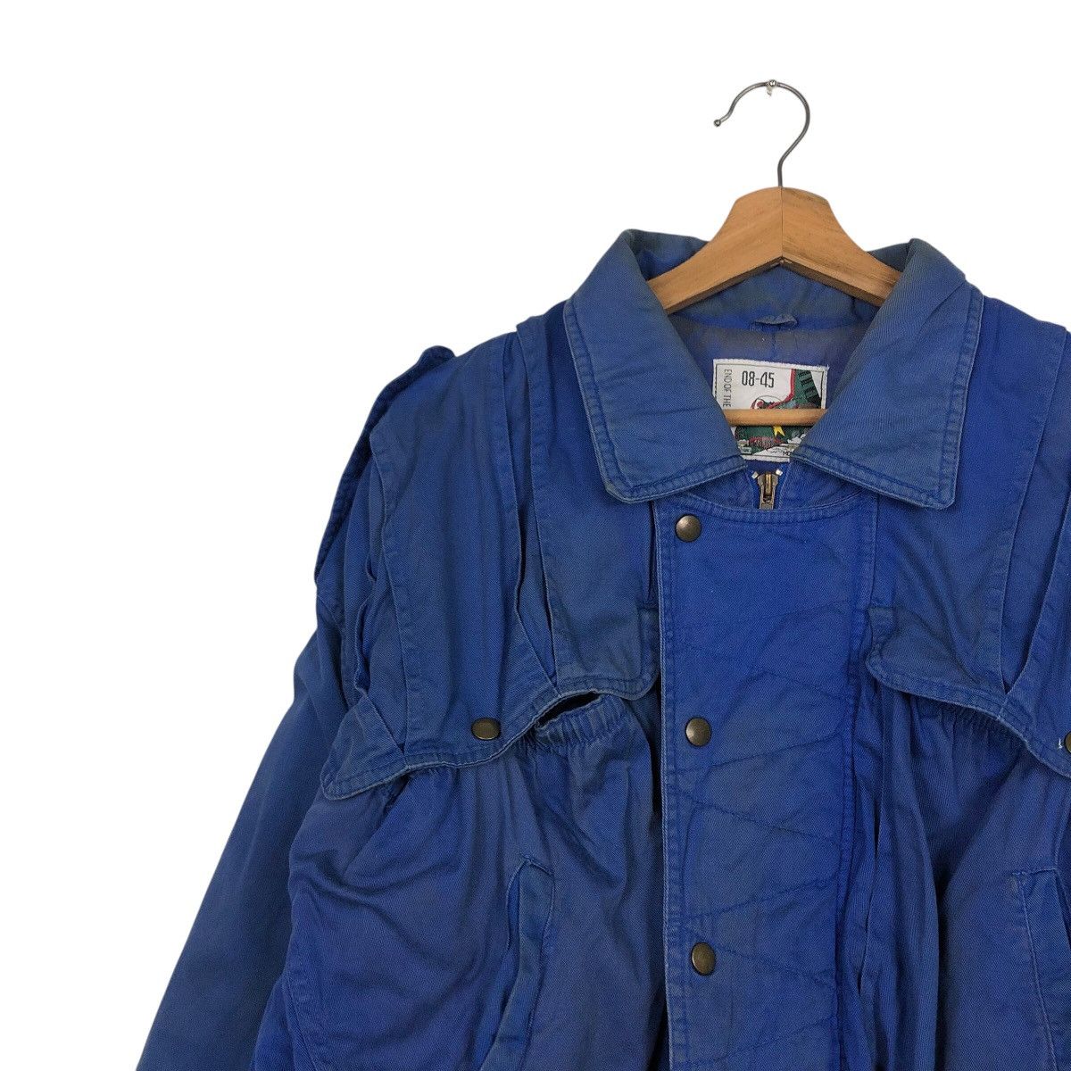 Japanese Brand × Vintage 📌Vintage Bomber Jacket MonteViso Bondage Design Issey Miyake Size US L / EU 52-54 / 3 - 8 Thumbnail