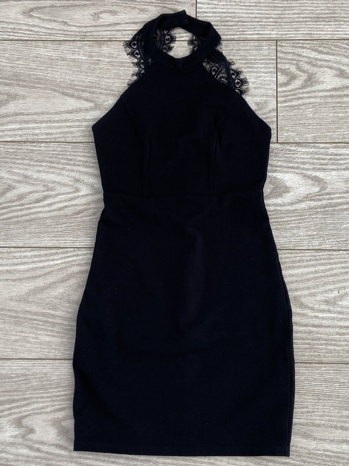 Lulus black mini dress. Size: XS.