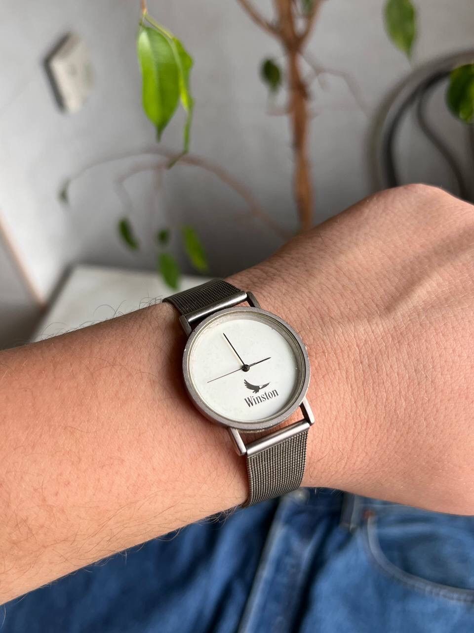 Japanese Brand × Vintage Vintage Japanese style Winston Watch Futuristic Steel Size ONE SIZE - 5 Thumbnail