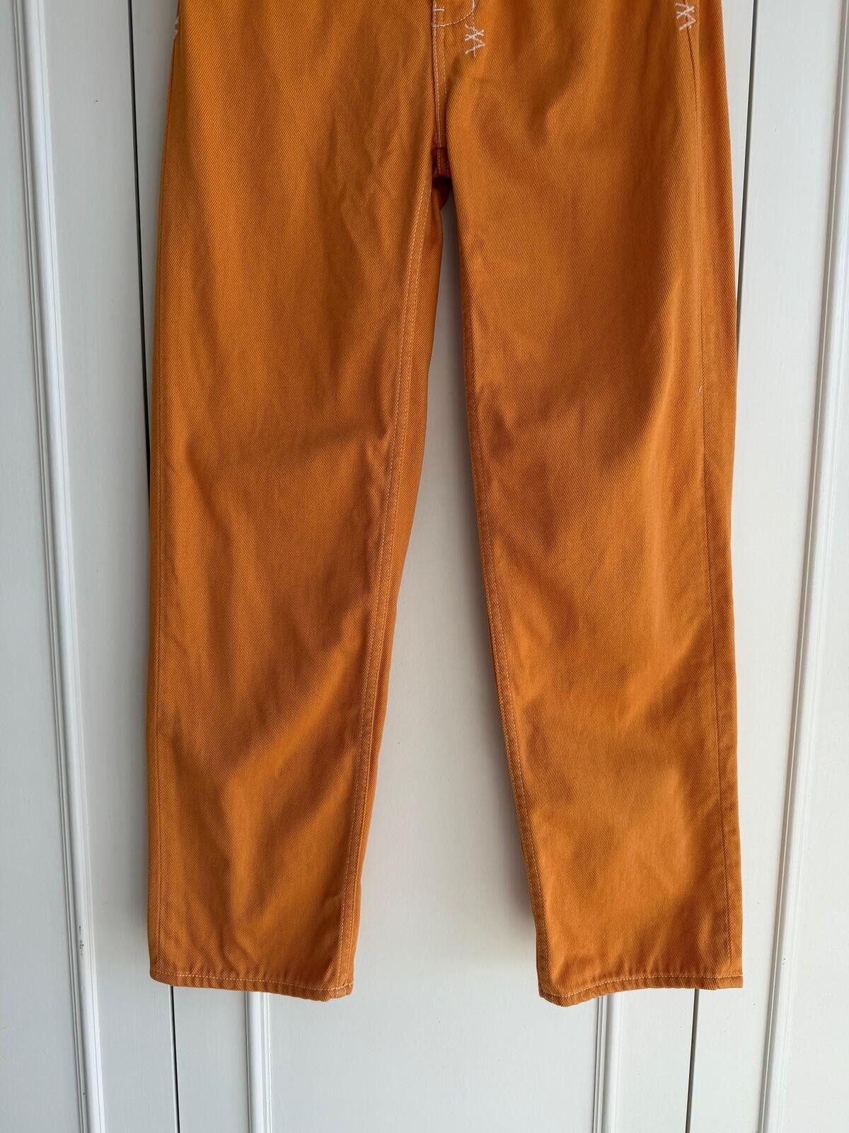 Ksubi new ksubi womens denim jeans brooklyn flame orange 25 7 Size 25" / US 0 / IT 36 - 4 Thumbnail