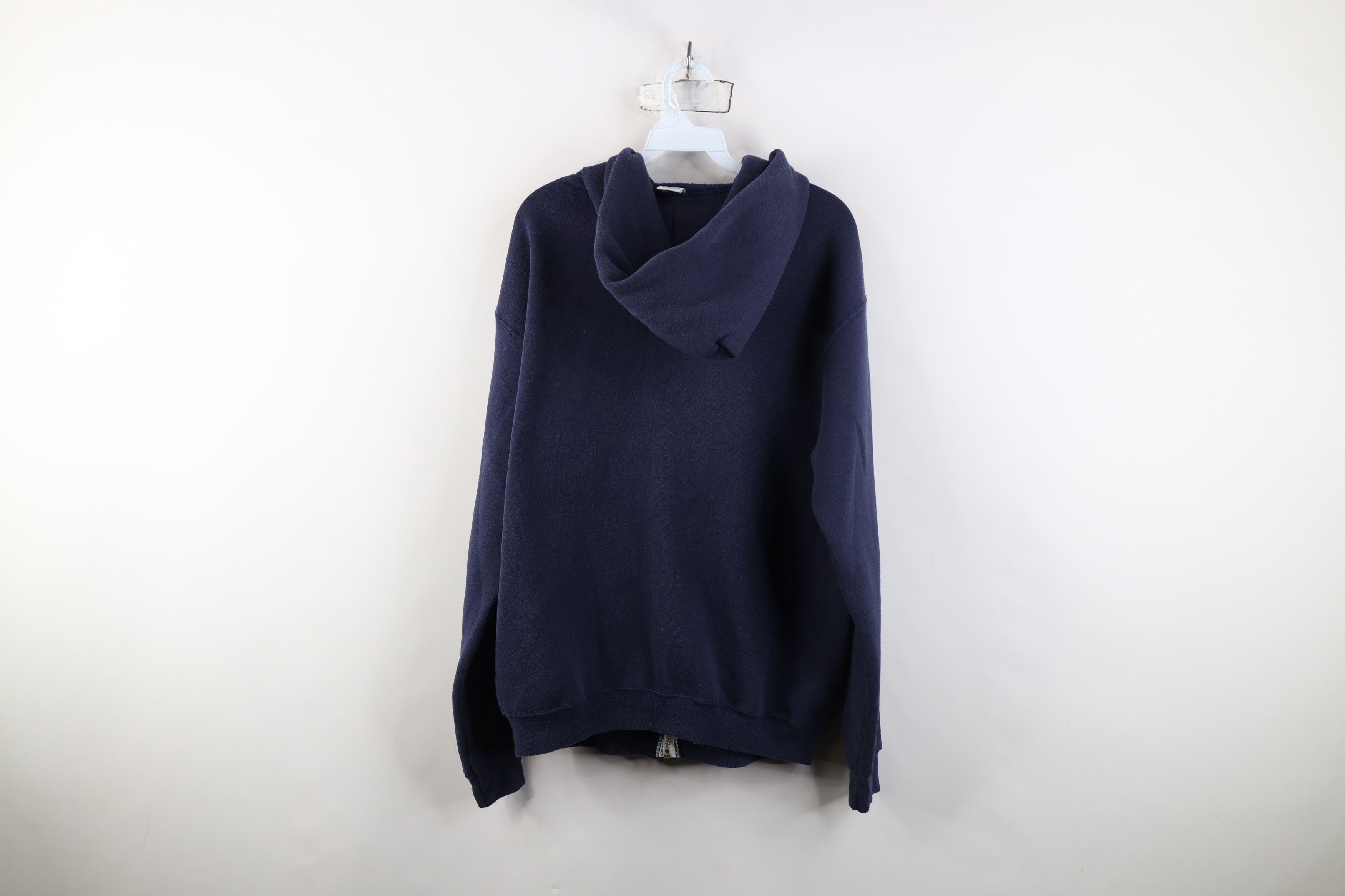 Russell Athletic Vintage 80s 90s Russell Athletic Hoodie Navy Blue USA Size US XL / EU 56 / 4 - 11 Thumbnail