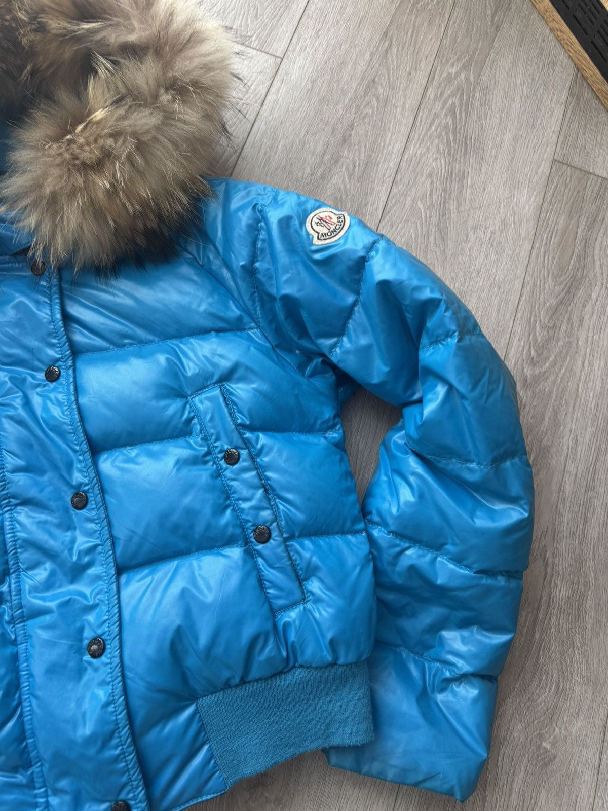 Moncler Moncler Baby Blue Alpes Jacket Size XS / US 0-2 / IT 36-38 - 4 Thumbnail