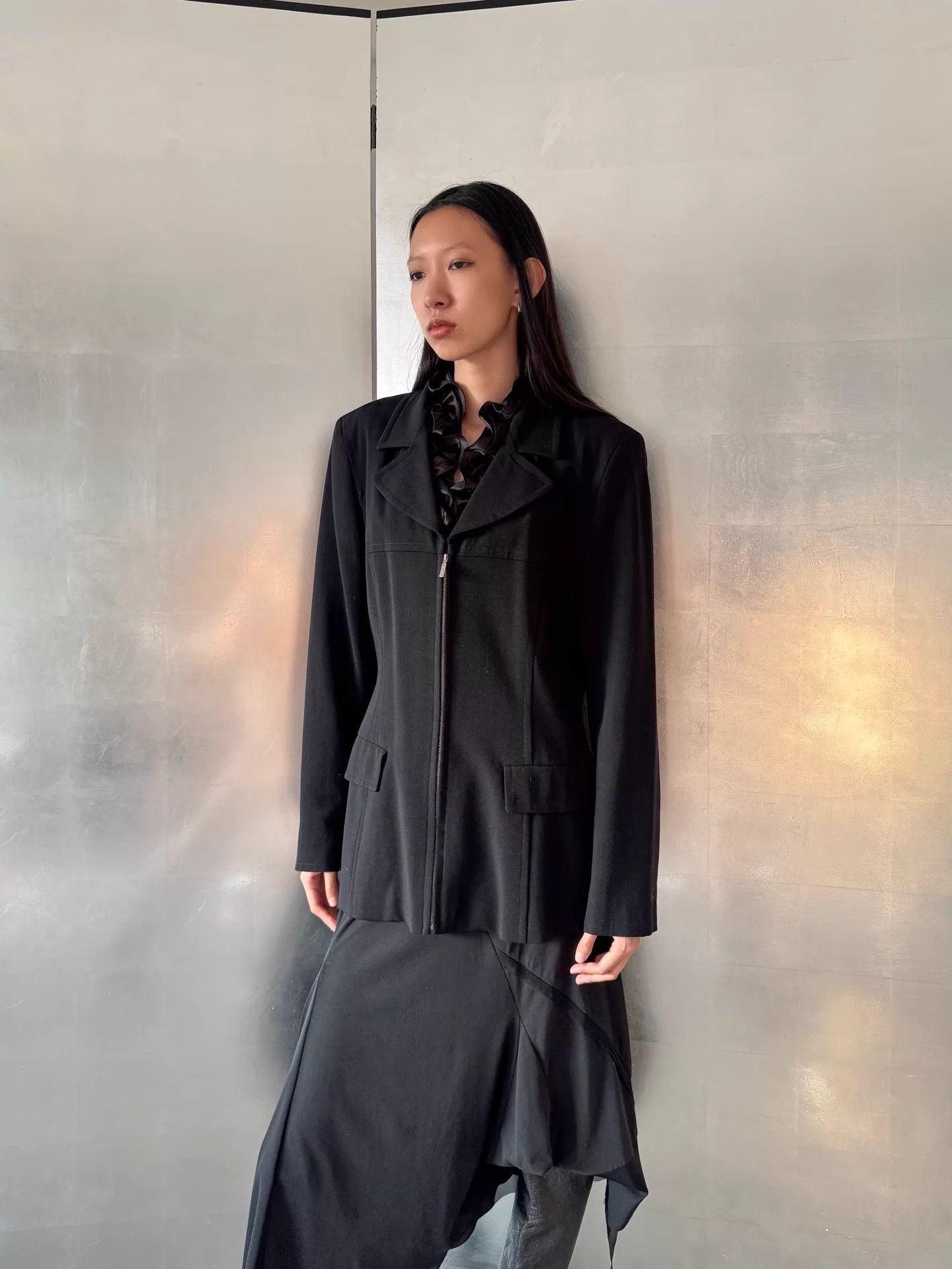 Sportmax Sportmax Maxmara Vintage Archive 56% Wool Blend Blazer Size 10 Size L / US 10 / IT 46 - 4 Thumbnail