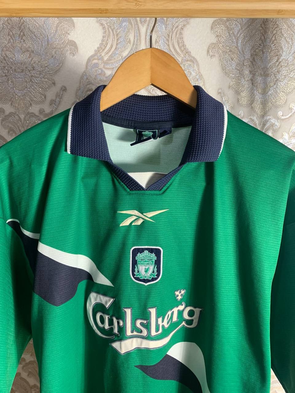 Reebok Vintage Reebok FC Liverpool England Soccer Jersey Retro Size US L / EU 52-54 / 3 - 2 Thumbnail