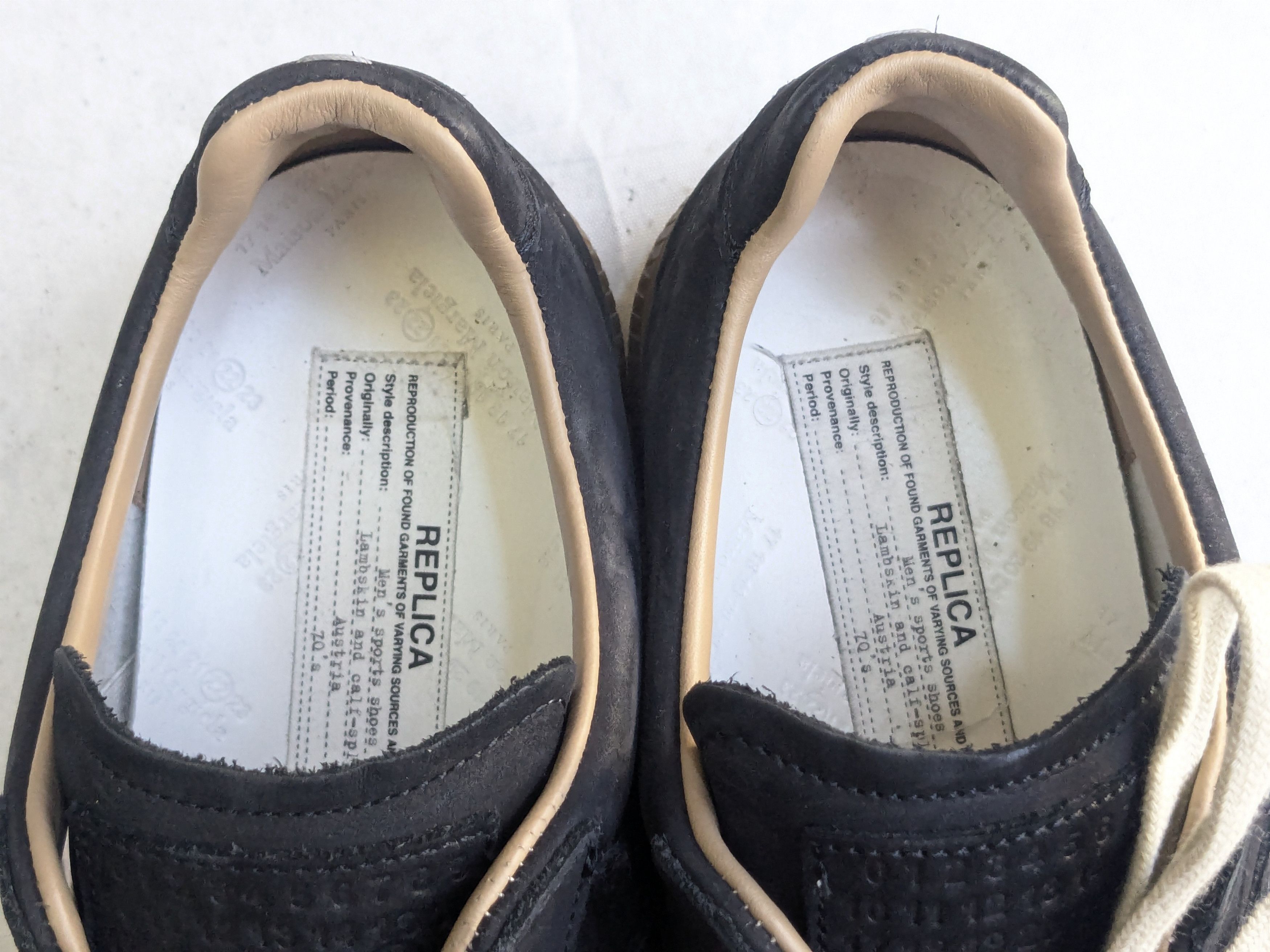 Maison Margiela Mason Marella Replica GAT Paint Splatter Black 9 42 Size US 9 / EU 42 - 7 Thumbnail