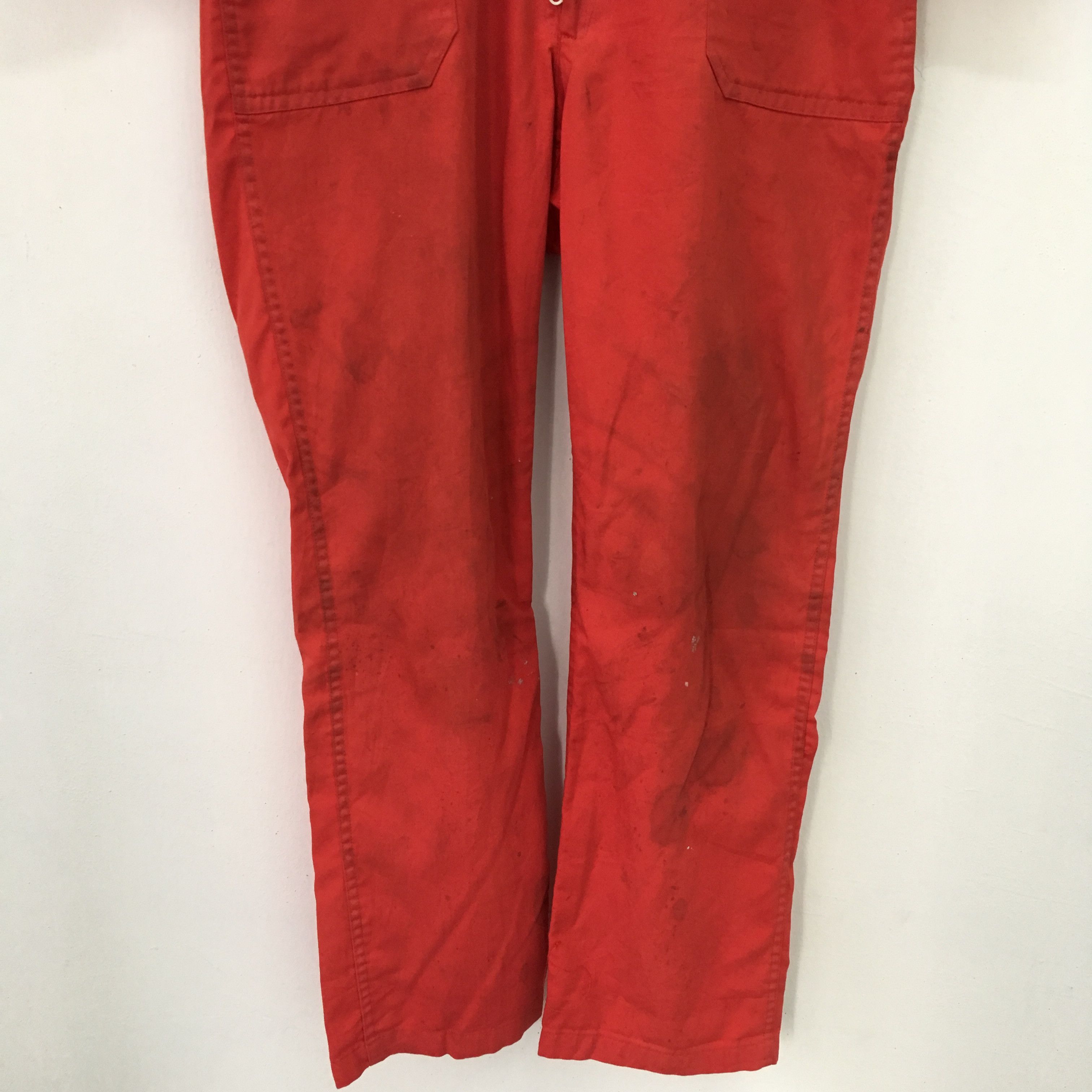 Japanese Brand Vintage 90s Distressed Kawasaki Japan Coveralls Motorsport Size US 34 / EU 50 - 3 Thumbnail