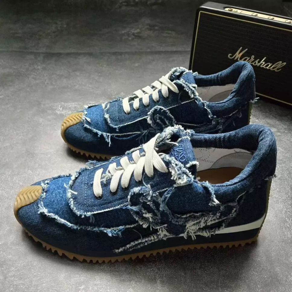 Loewe LOEWE FLOW RUNNER Denim Blue 40 Worn once like new Size US 7 / EU 40 - 1 Thumbnail