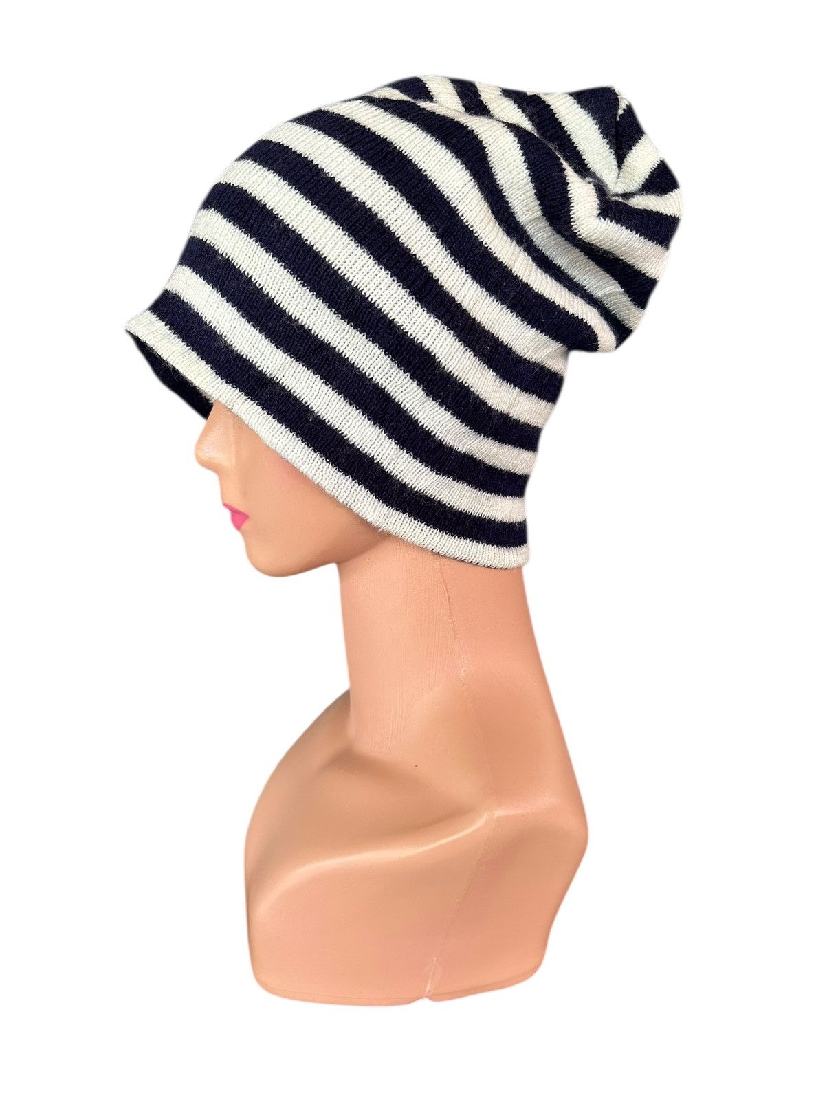 Japanese Brand × Kapital × Vintage Stripe Japanese Style Beanie Hats Size ONE SIZE - 3 Thumbnail