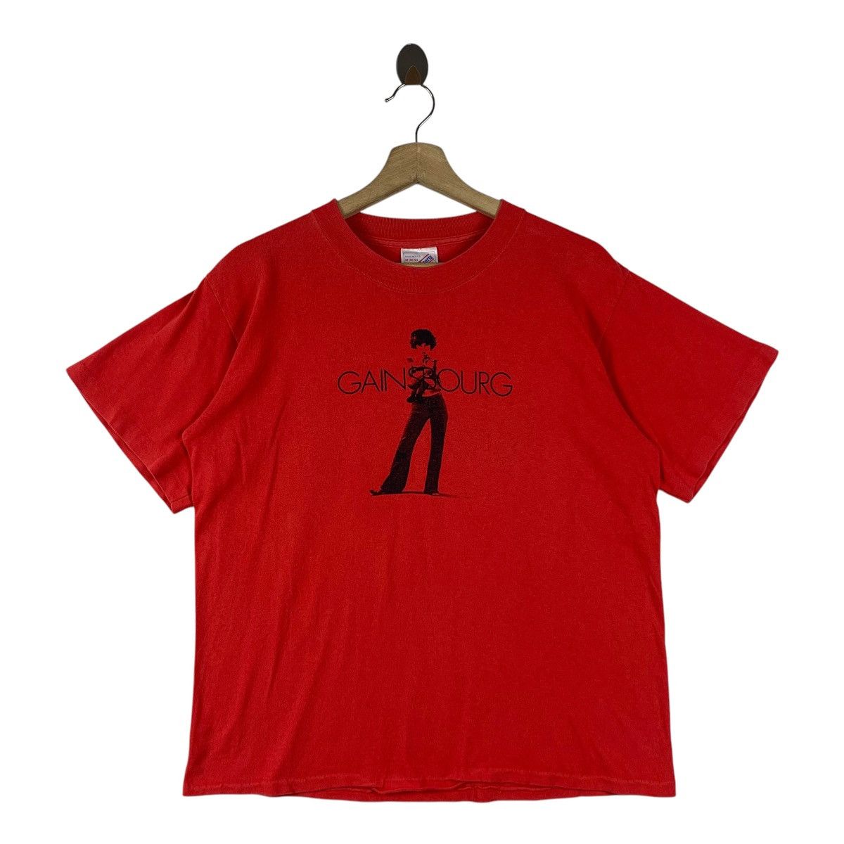 Band Tees × Vintage Vintage SERGE GAINSBOURG french singer tee Size US M / EU 48-50 / 2 - 1 Thumbnail
