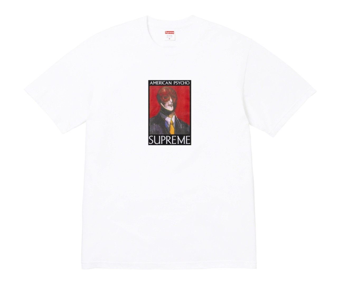 image of Supreme American Psycho Tee in White, Men's (Size XL)