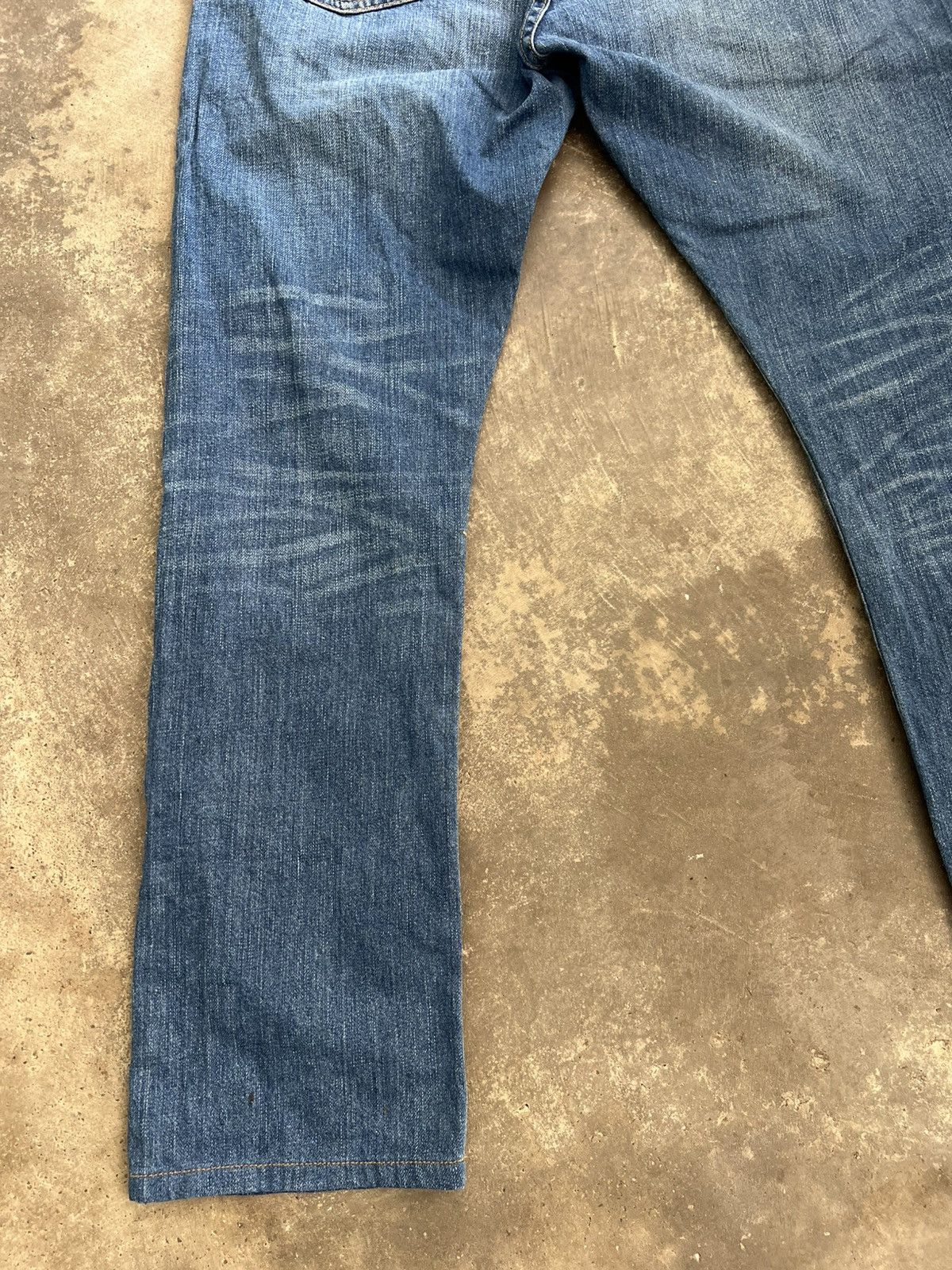 RRL Ralph Lauren Polo Raplh Lauren Double RRL Slim Selvedge Jeans Size US 33 - 25 Thumbnail