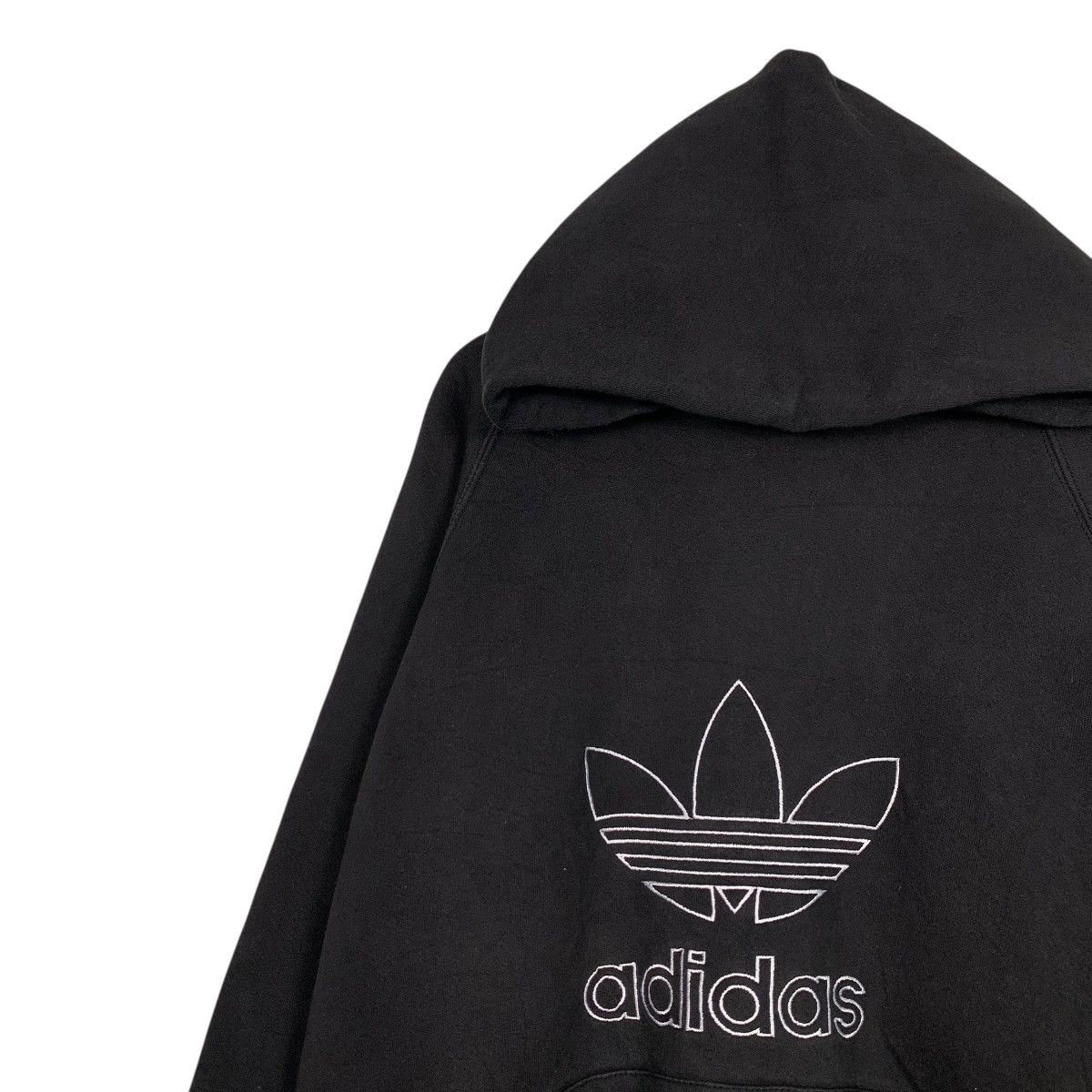 Adidas Vintage 90’s ADIDAS Big Logo Pullover Hoodies #3587-C164 Size US L / EU 52-54 / 3 - 3 Thumbnail