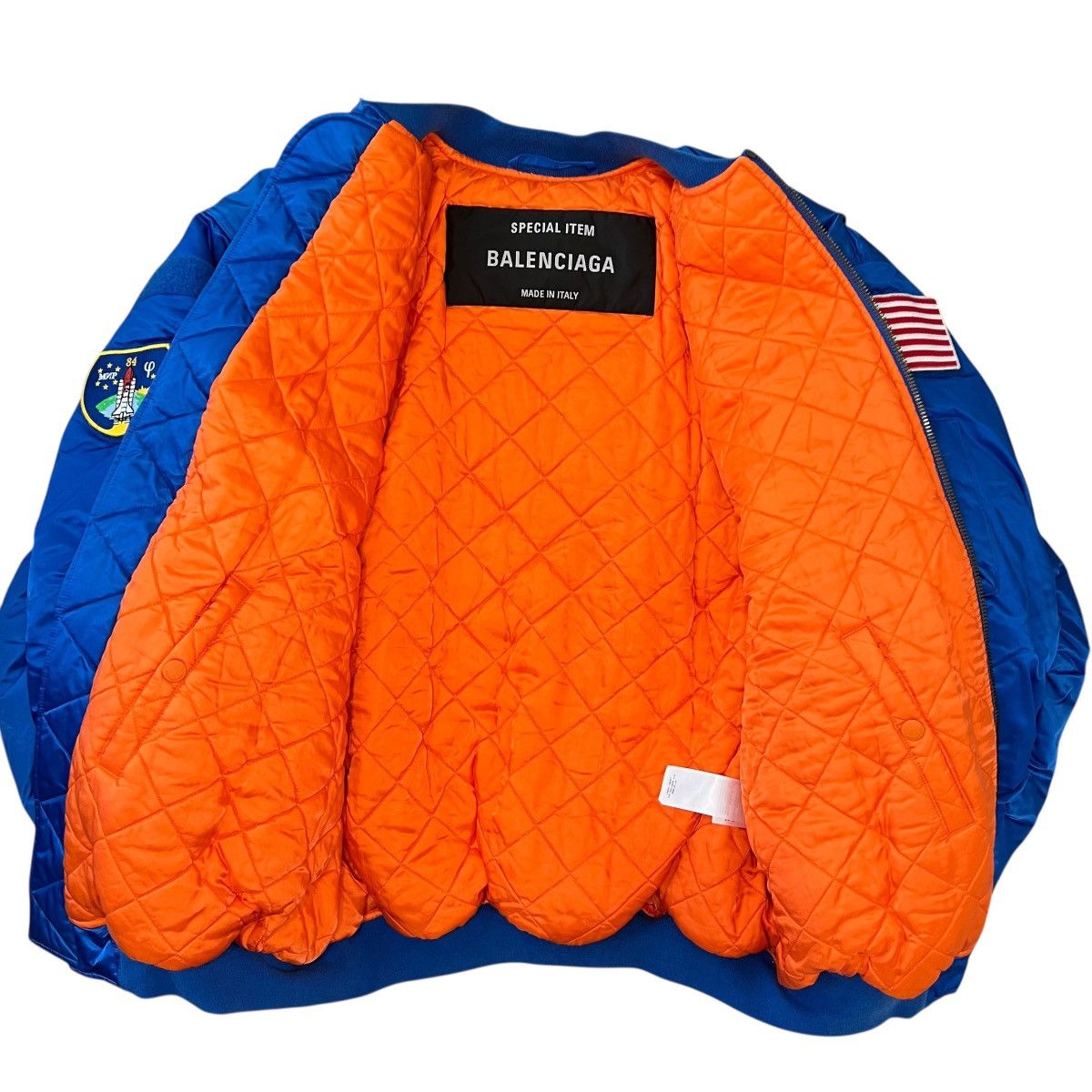 Balenciaga BALENCIAGA 2021 Fall × NASA Patchwork Oversized Space Bomber Size US S / EU 44-46 / 1 - 7 Thumbnail