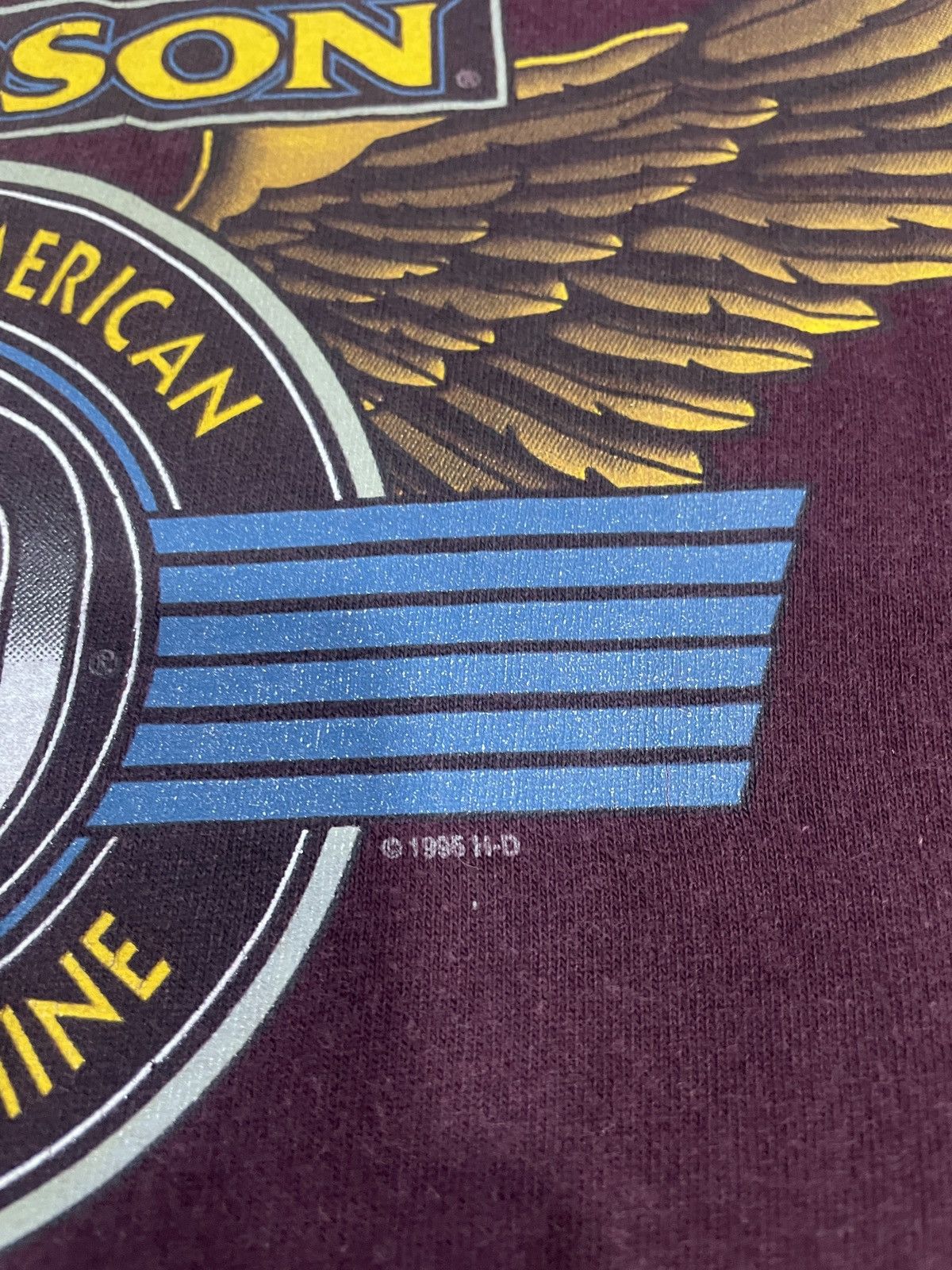 Harley Davidson Vintage 1996 x harley davidson x guam usa x xtra large Size US XL / EU 56 / 4 - 5 Thumbnail
