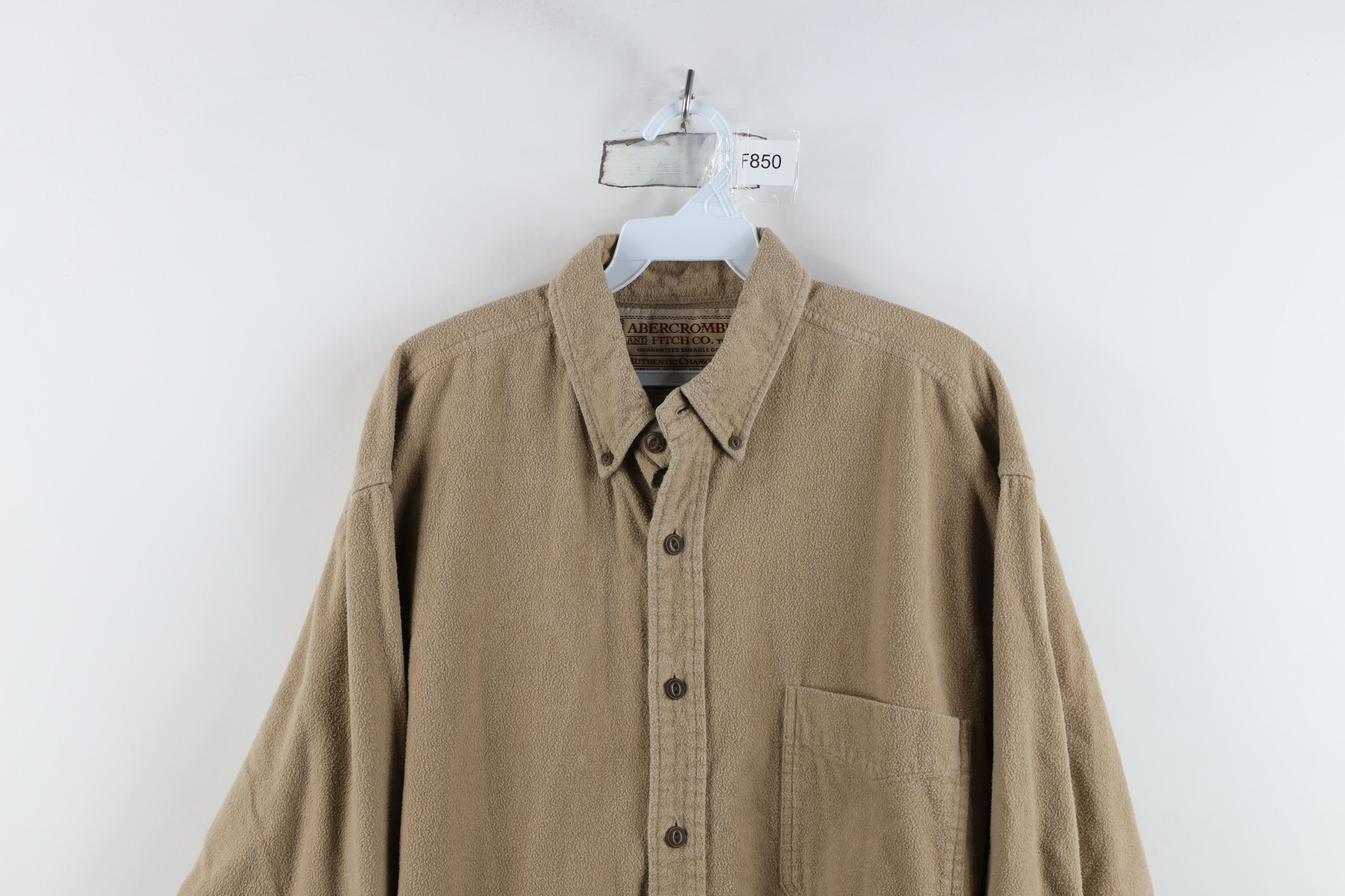 Abercrombie & Fitch Vintage 90s Abercrombie & Fitch Cloth Button Down Shirt Size US L / EU 52-54 / 3 - 2 Thumbnail