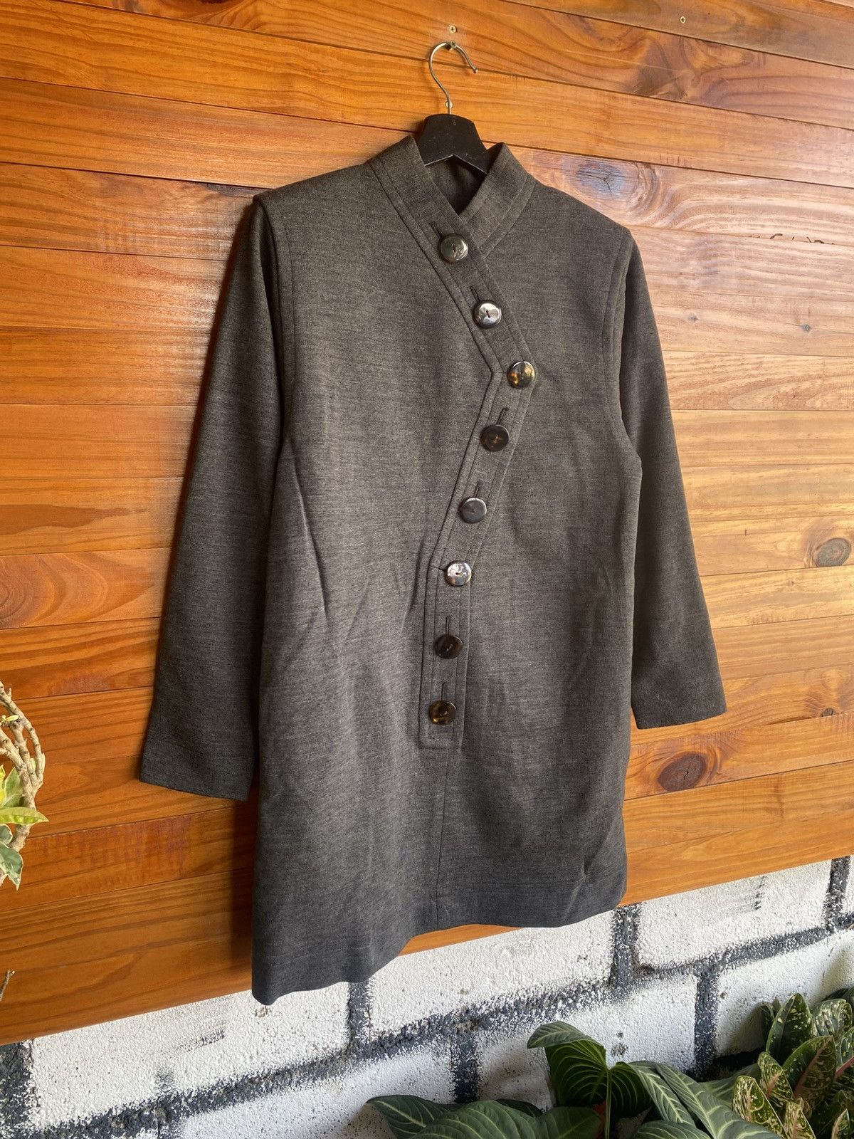 Yves Saint Laurent Vintage Yves Saint Laurent Diffusion Asymmetrical Button Size M / US 6-8 / IT 42-44 - 5 Thumbnail