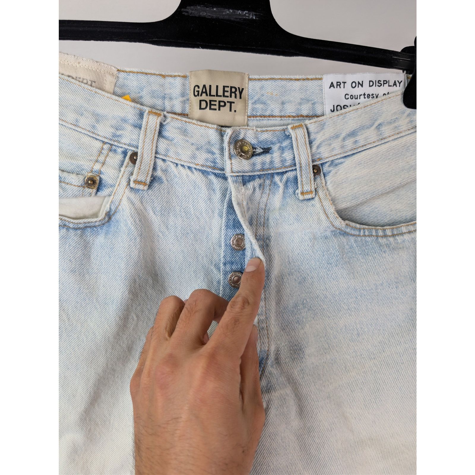 Gallery Dept. o1rshd1 Size: 30 x 34 / LA Flare Vintage Jeans Washed Blue Size US 30 / EU 46 - 7 Thumbnail