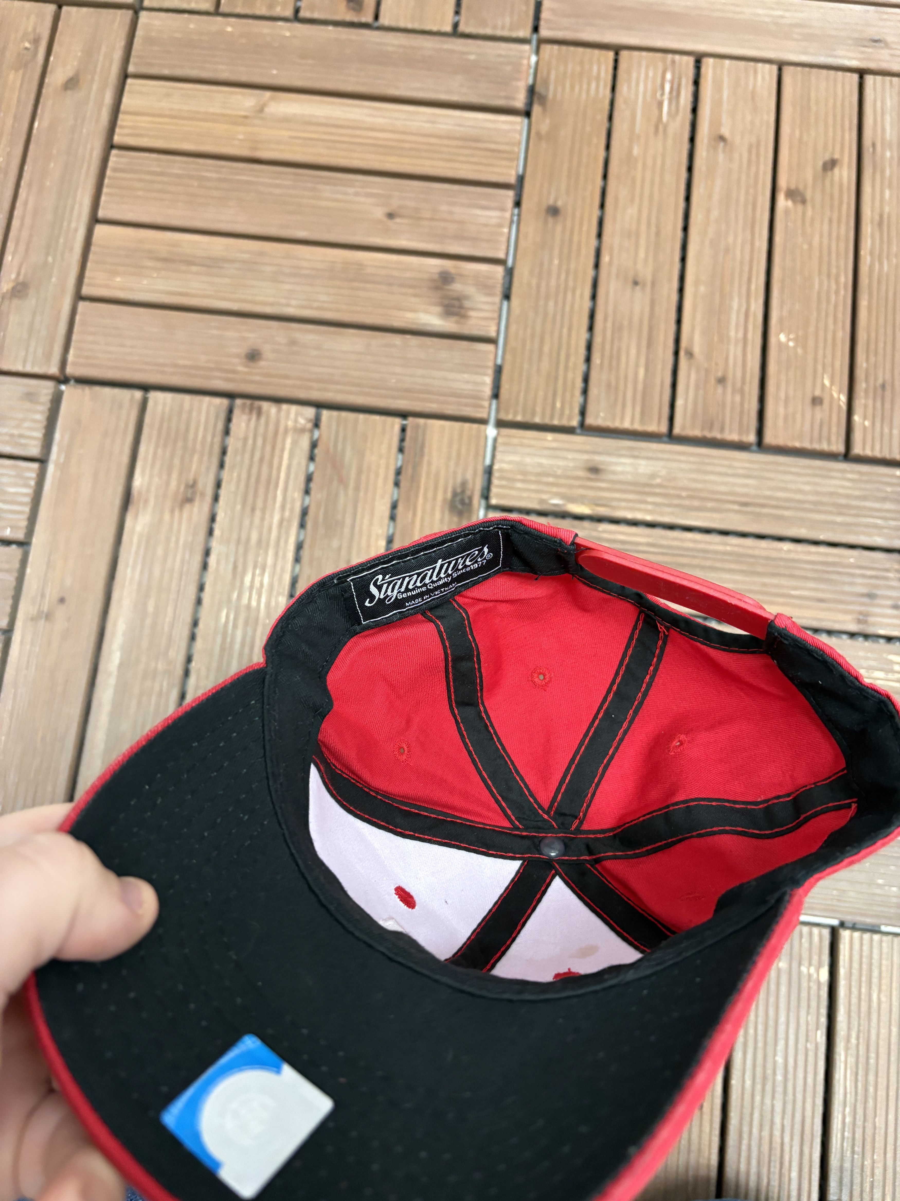 Vintage Wisconsin Badgers Embroidered Vintage Snap Back Hat Size ONE SIZE - 6 Thumbnail